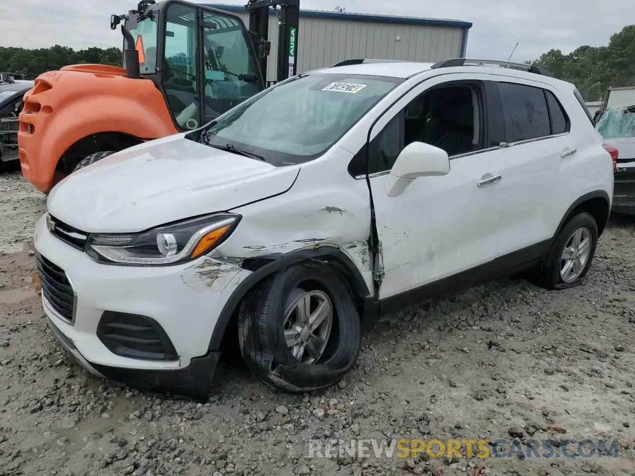 1 Photograph of a damaged car KL7CJLSB2LB093359 CHEVROLET TRAX 2020