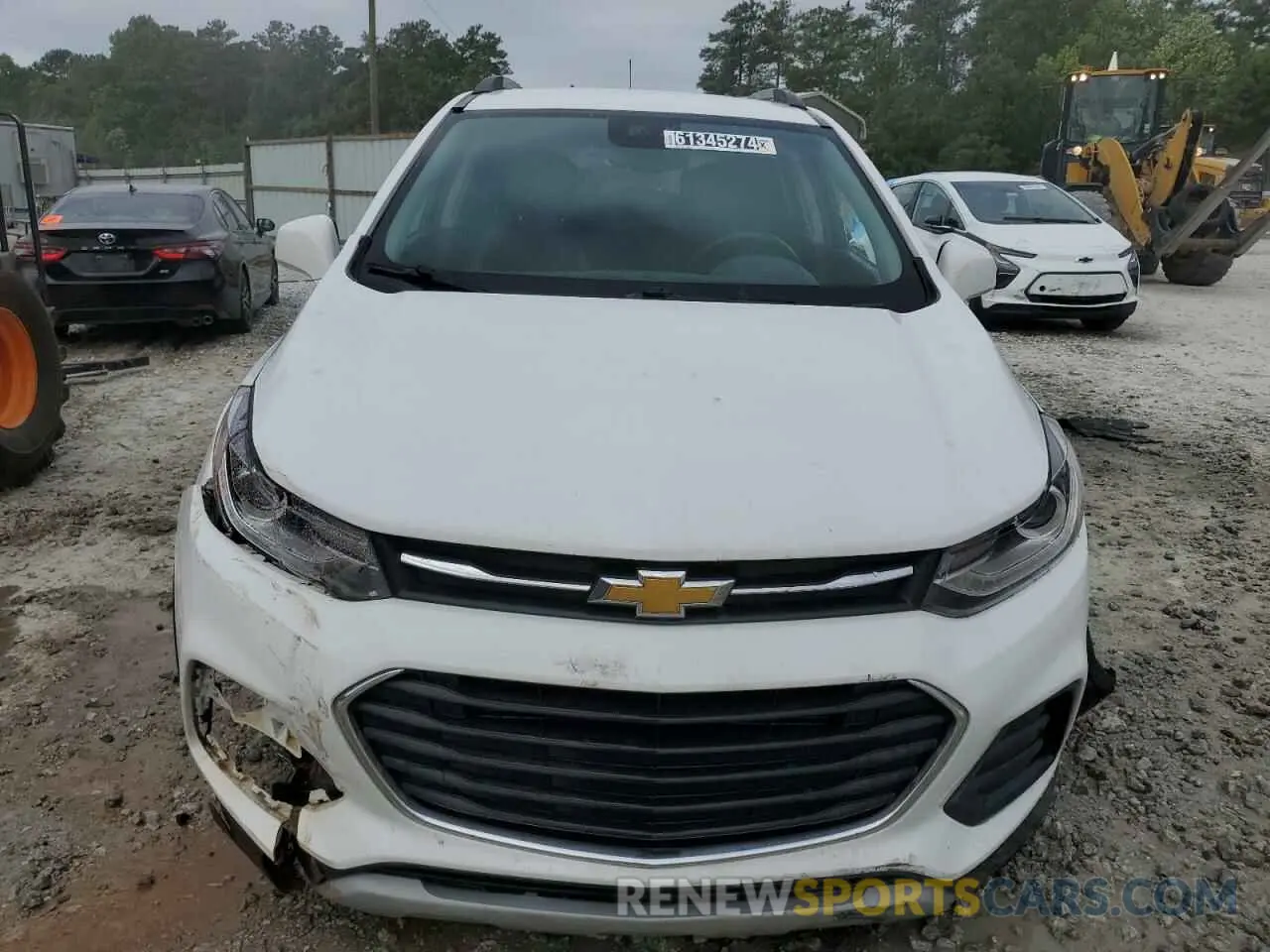 5 Photograph of a damaged car KL7CJLSB2LB093359 CHEVROLET TRAX 2020