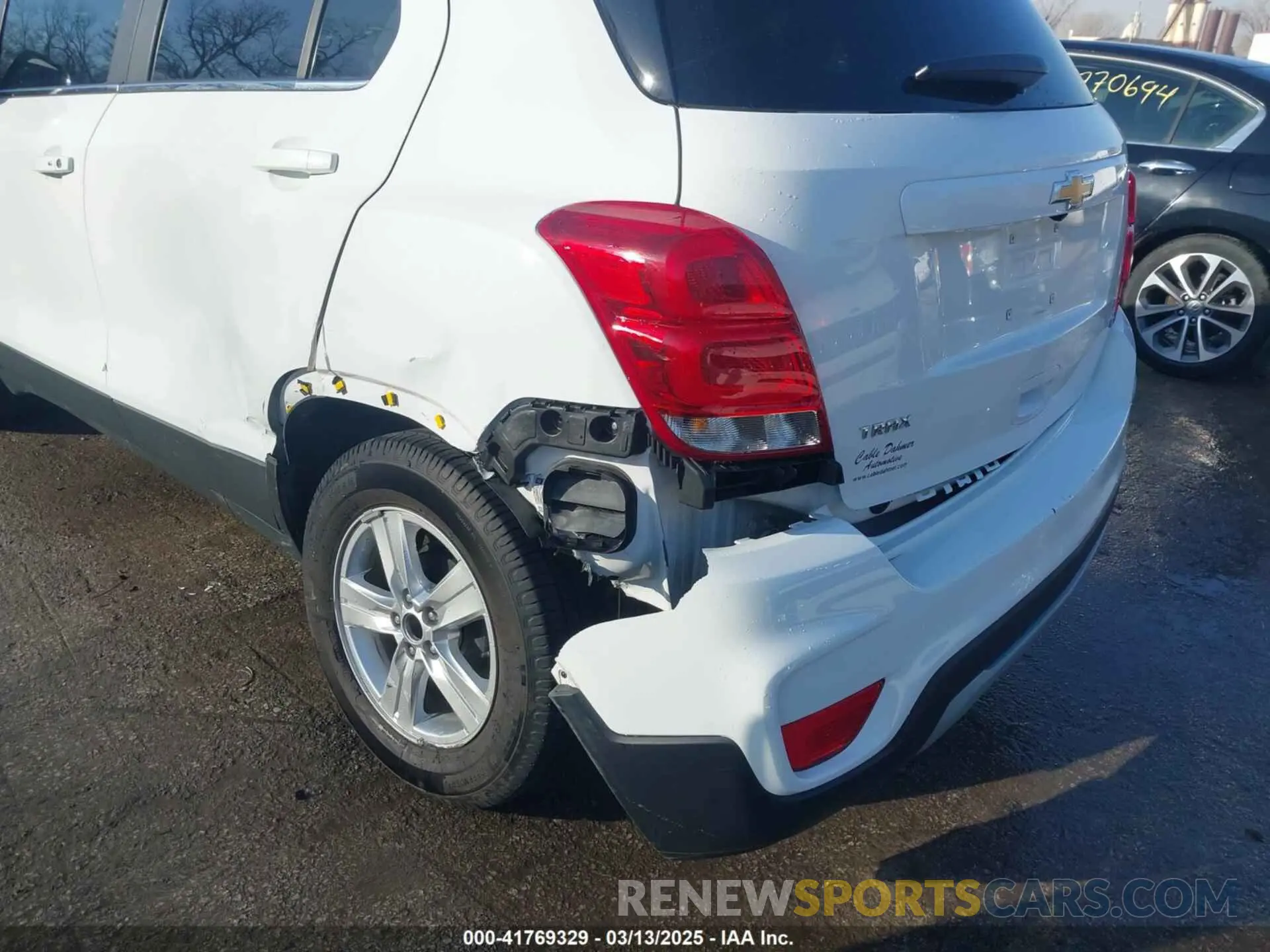6 Фотография поврежденного автомобиля KL7CJLSB2LB322171 CHEVROLET TRAX 2020