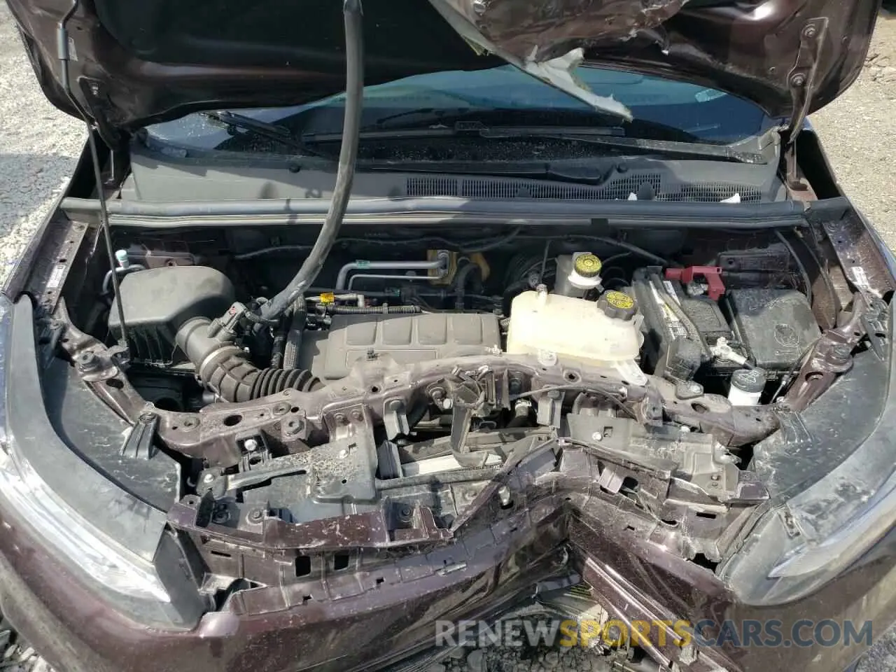 11 Photograph of a damaged car KL7CJLSB3LB343319 CHEVROLET TRAX 2020