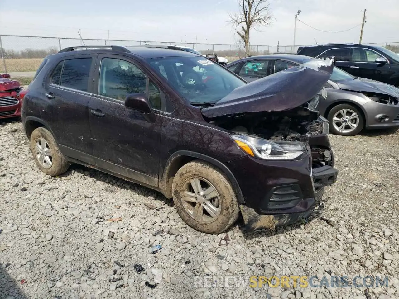 4 Photograph of a damaged car KL7CJLSB3LB343319 CHEVROLET TRAX 2020