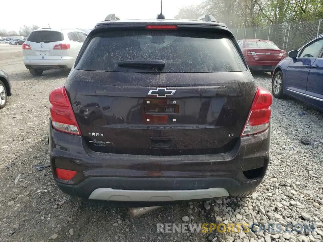 6 Photograph of a damaged car KL7CJLSB3LB343319 CHEVROLET TRAX 2020