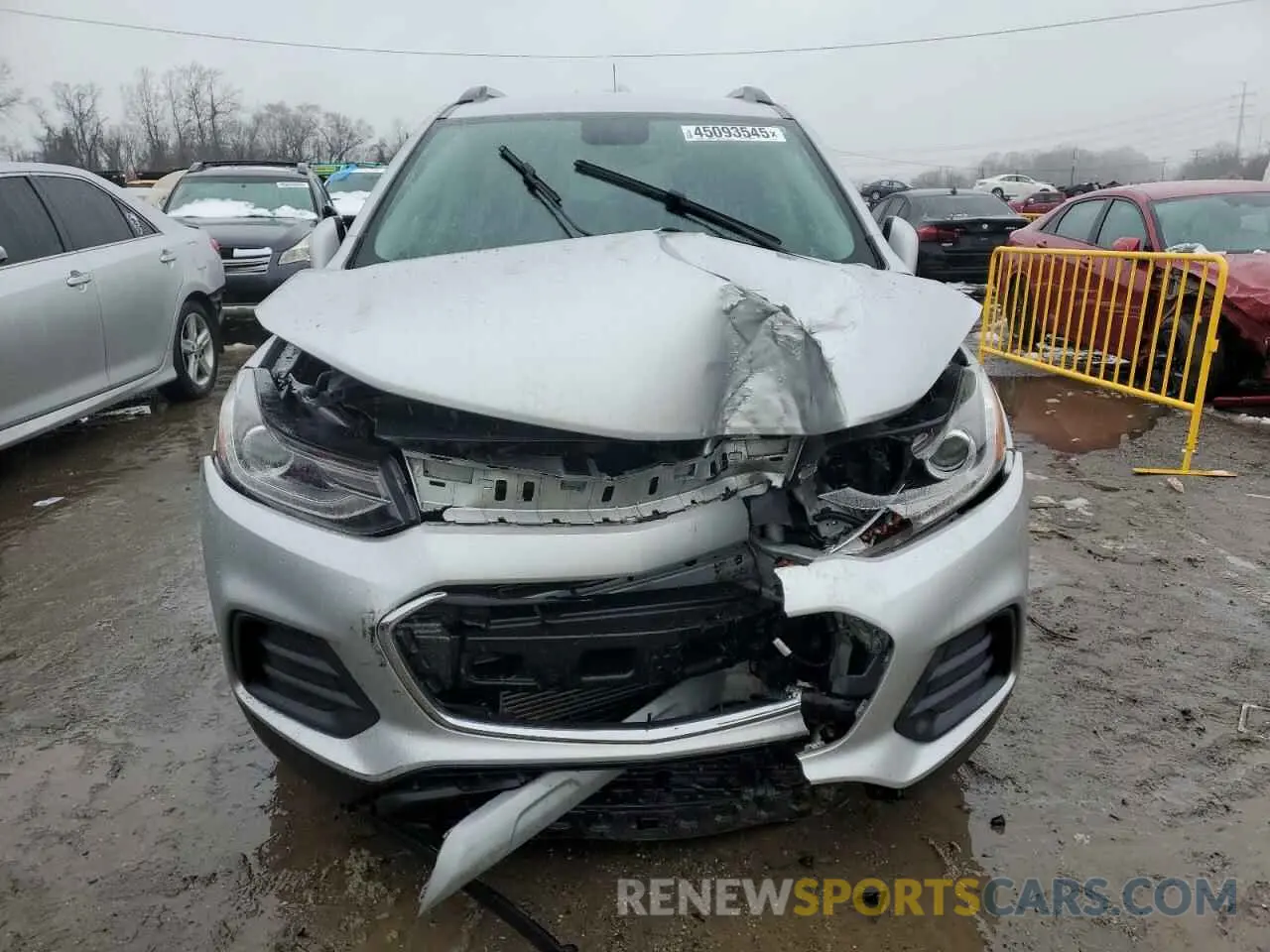 5 Photograph of a damaged car KL7CJLSB4LB001555 CHEVROLET TRAX 2020
