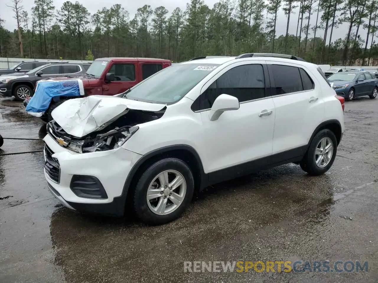 1 Фотография поврежденного автомобиля KL7CJLSB4LB040971 CHEVROLET TRAX 2020