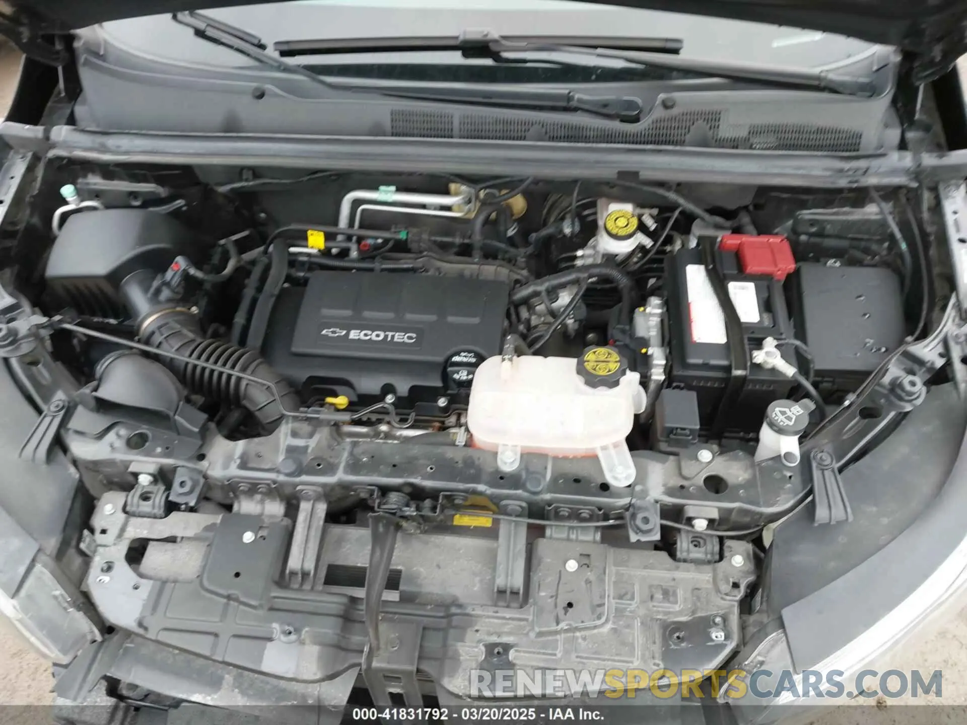10 Фотография поврежденного автомобиля KL7CJLSB4LB092584 CHEVROLET TRAX 2020