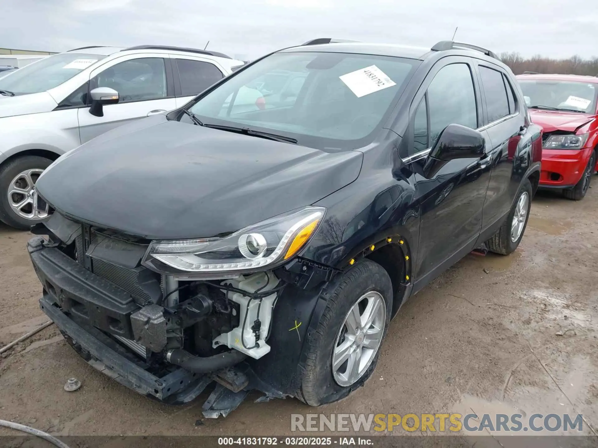 2 Фотография поврежденного автомобиля KL7CJLSB4LB092584 CHEVROLET TRAX 2020