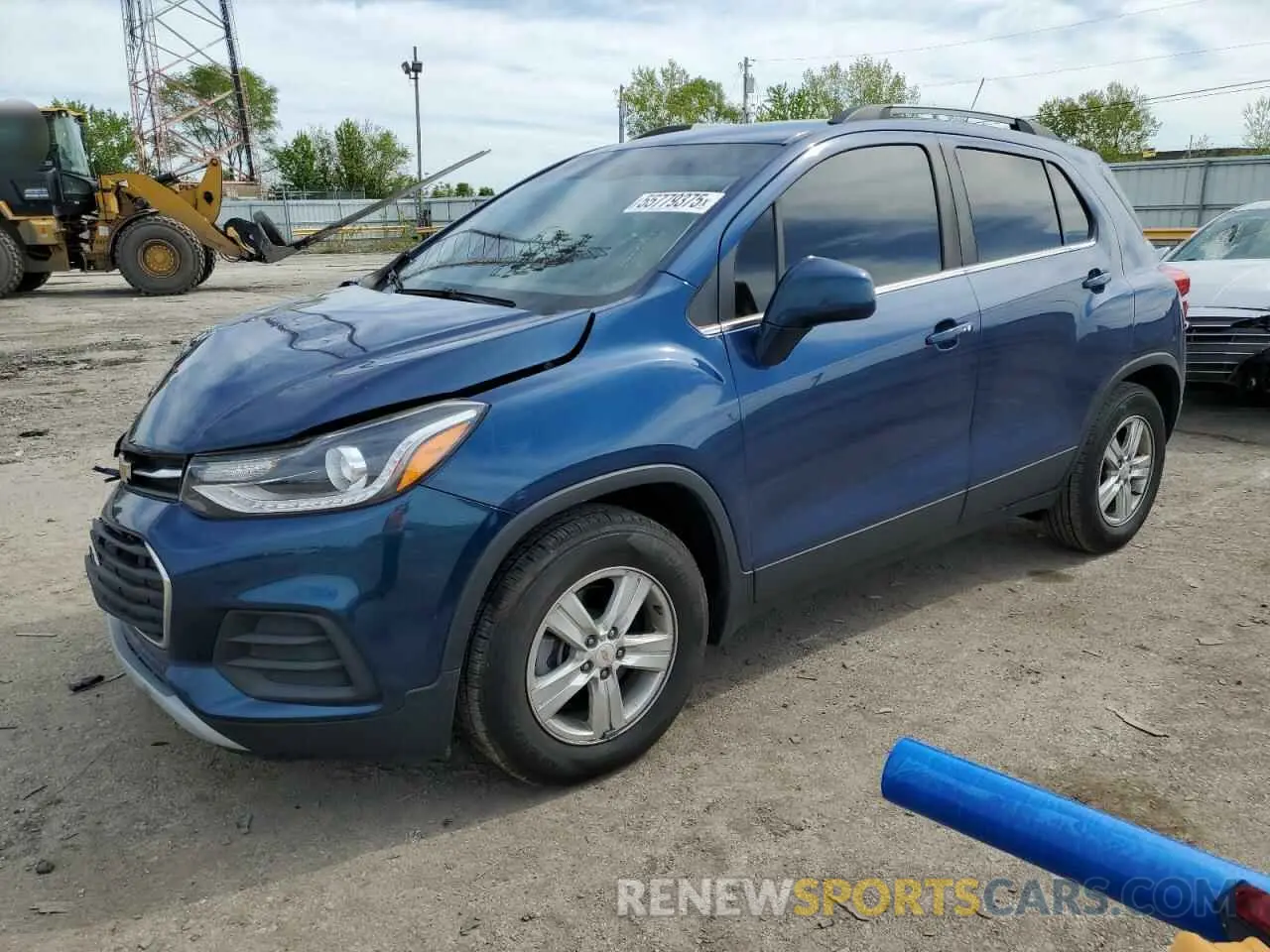 1 Photograph of a damaged car KL7CJLSB4LB339456 CHEVROLET TRAX 2020