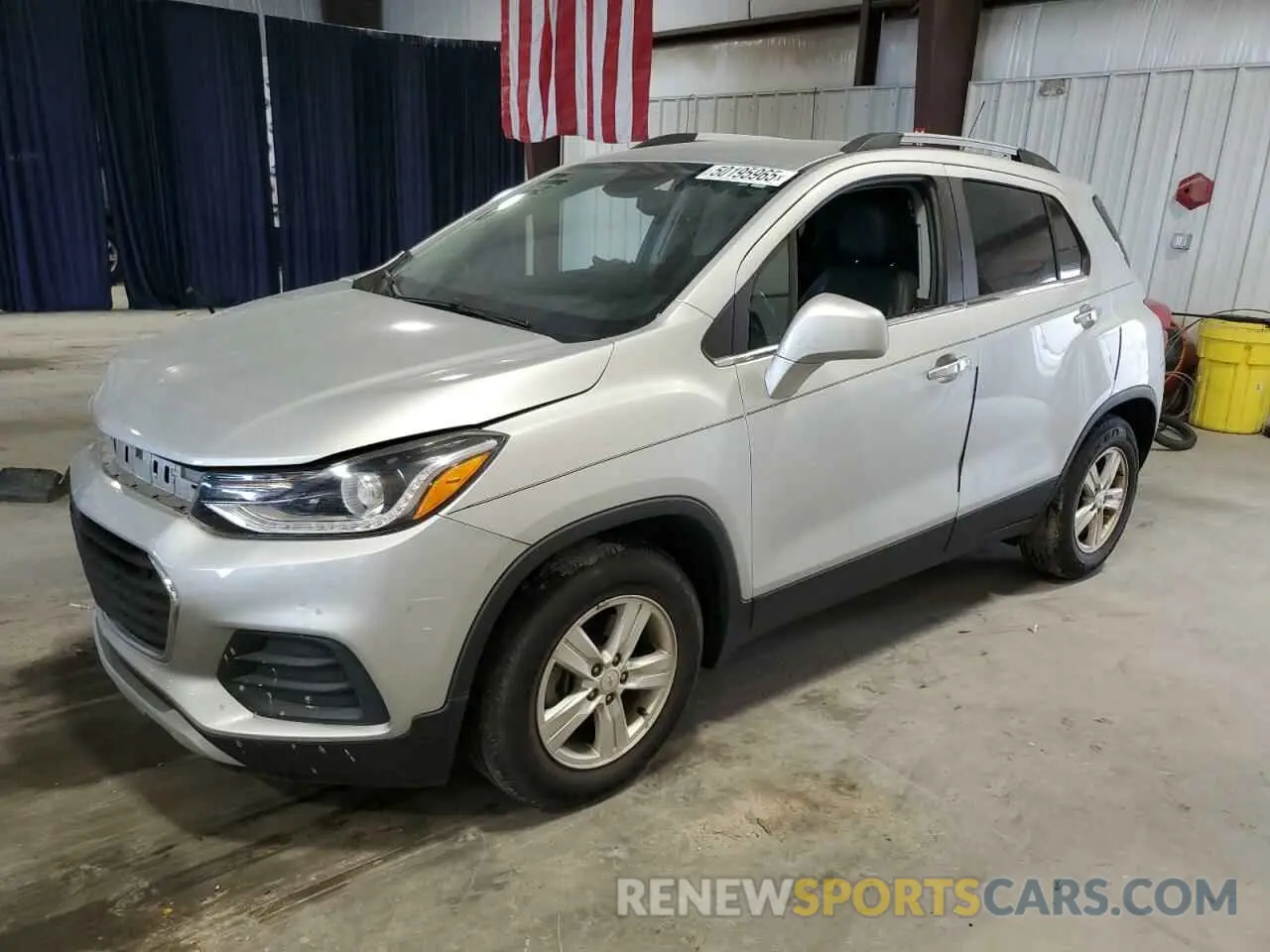 1 Photograph of a damaged car KL7CJLSB5LB017554 CHEVROLET TRAX 2020
