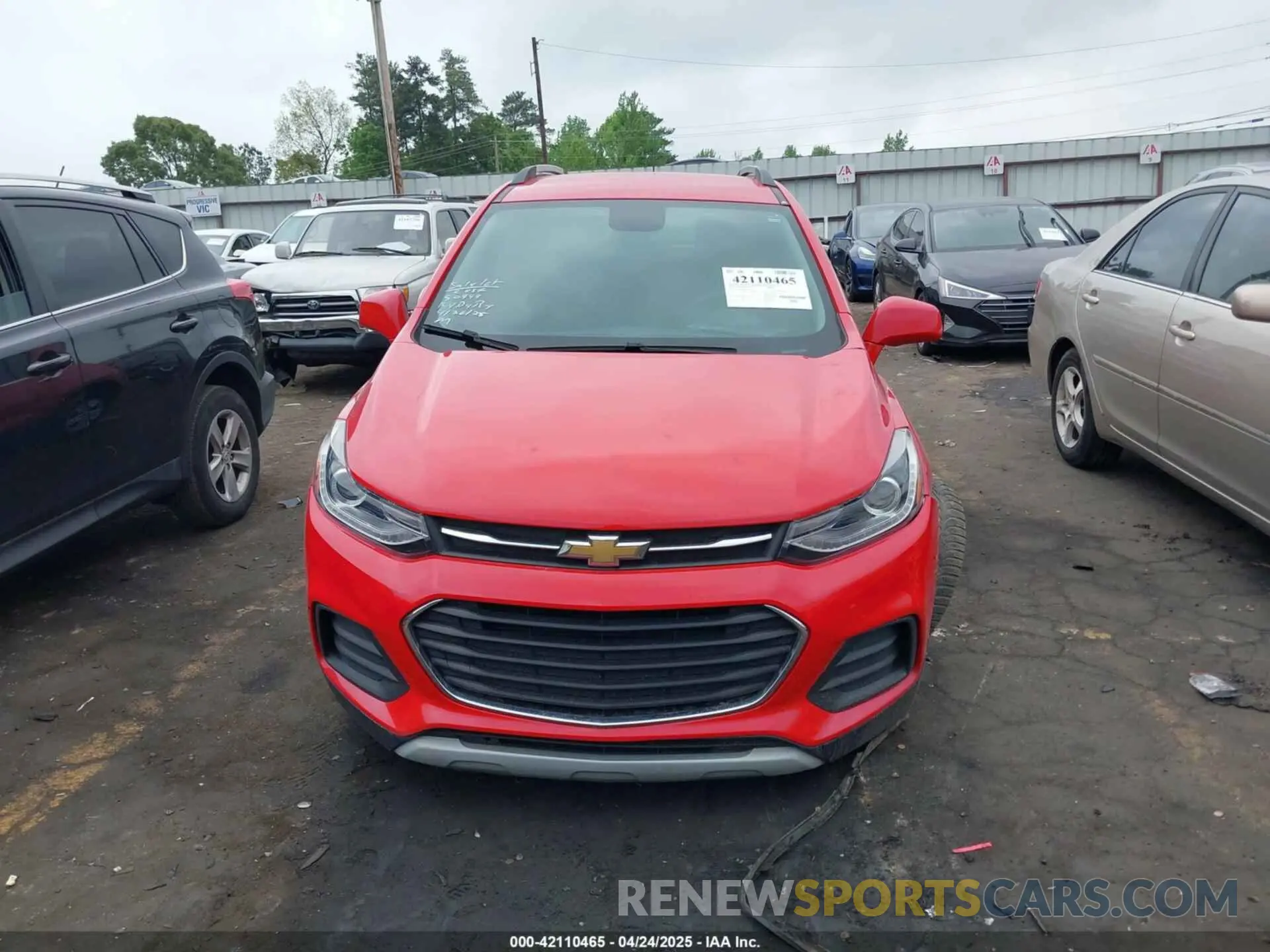 12 Фотография поврежденного автомобиля KL7CJLSB5LB343435 CHEVROLET TRAX 2020