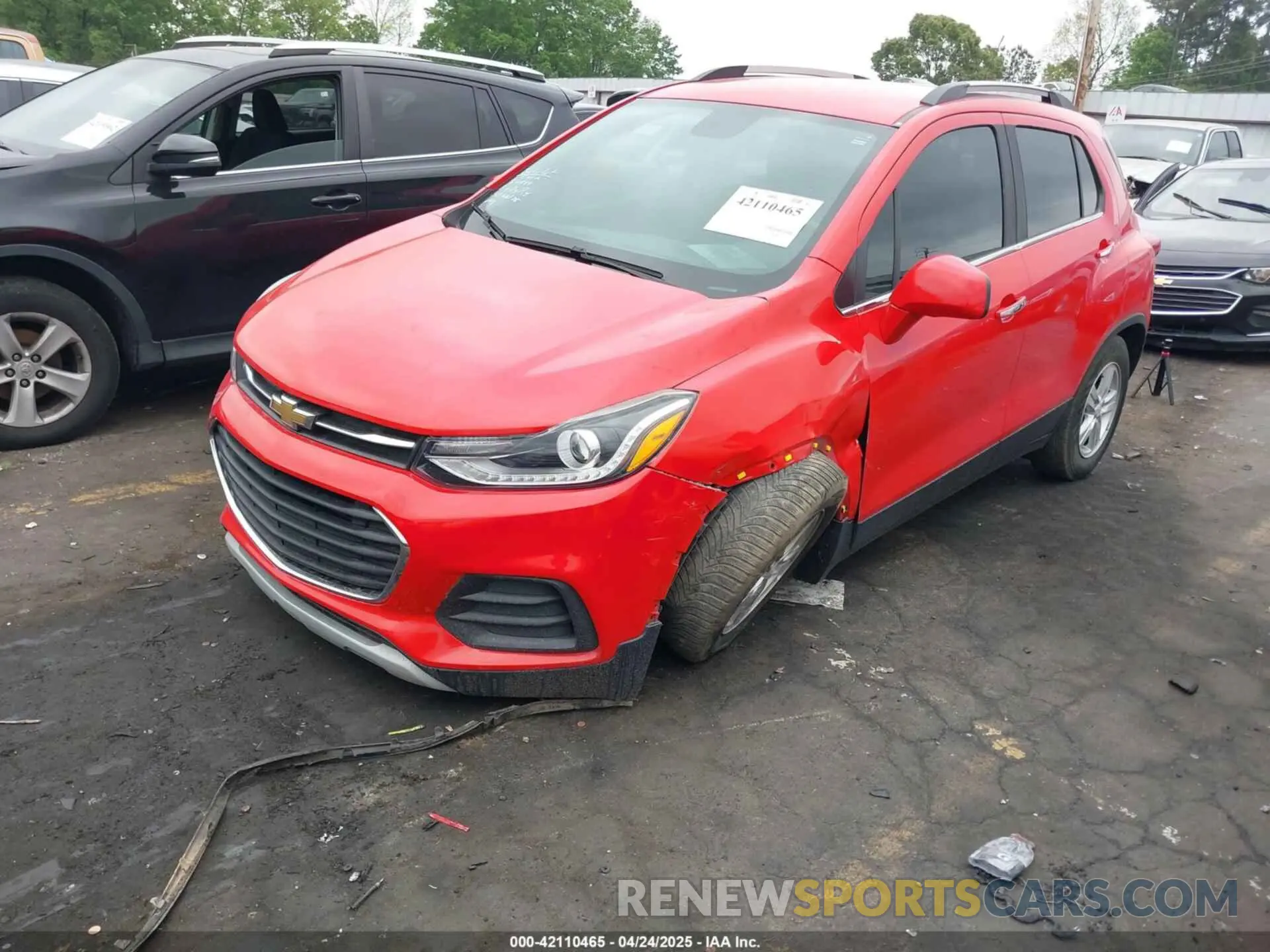 6 Фотография поврежденного автомобиля KL7CJLSB5LB343435 CHEVROLET TRAX 2020
