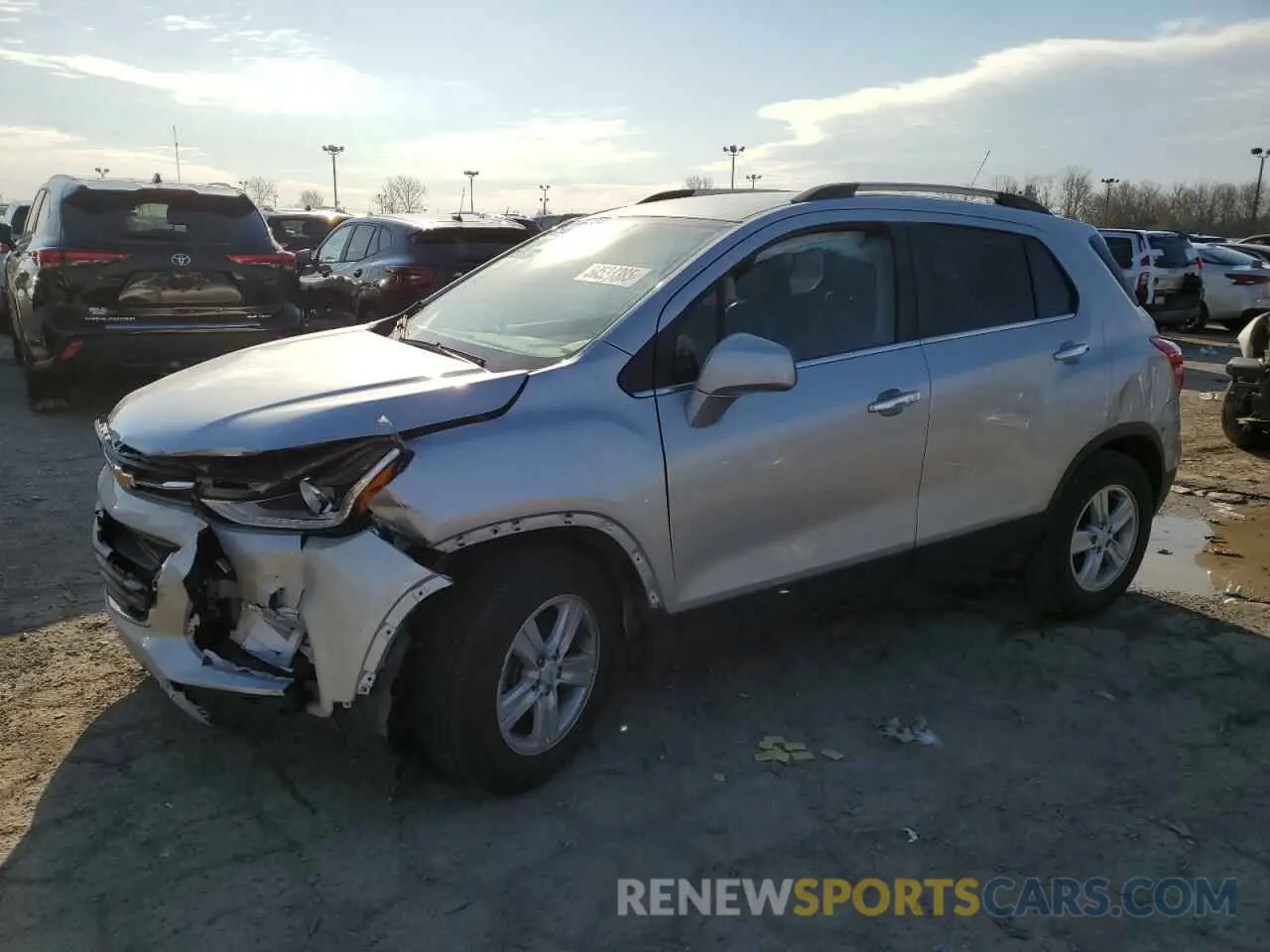 1 Фотография поврежденного автомобиля KL7CJLSB7LB009780 CHEVROLET TRAX 2020