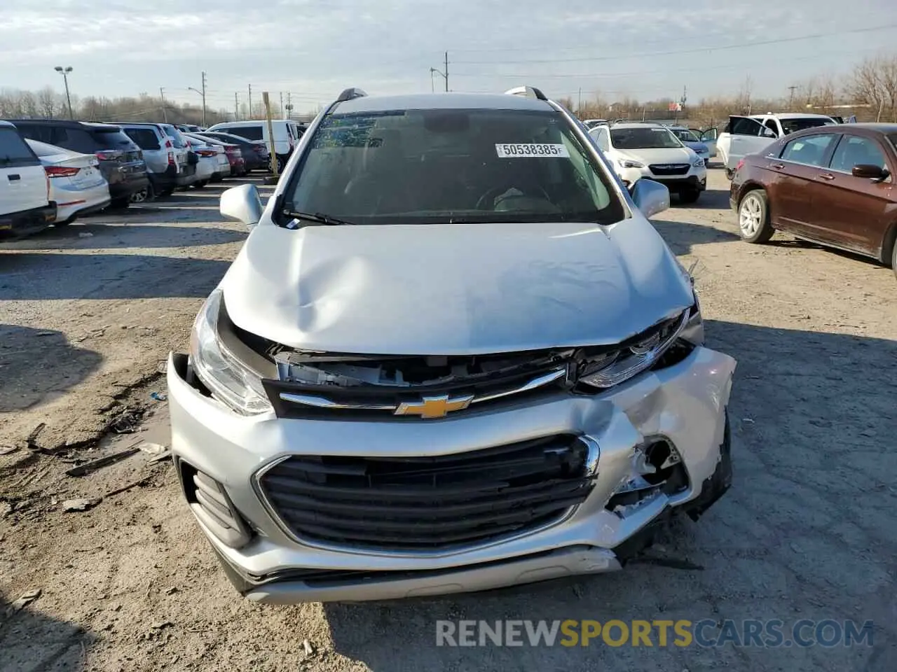 5 Фотография поврежденного автомобиля KL7CJLSB7LB009780 CHEVROLET TRAX 2020