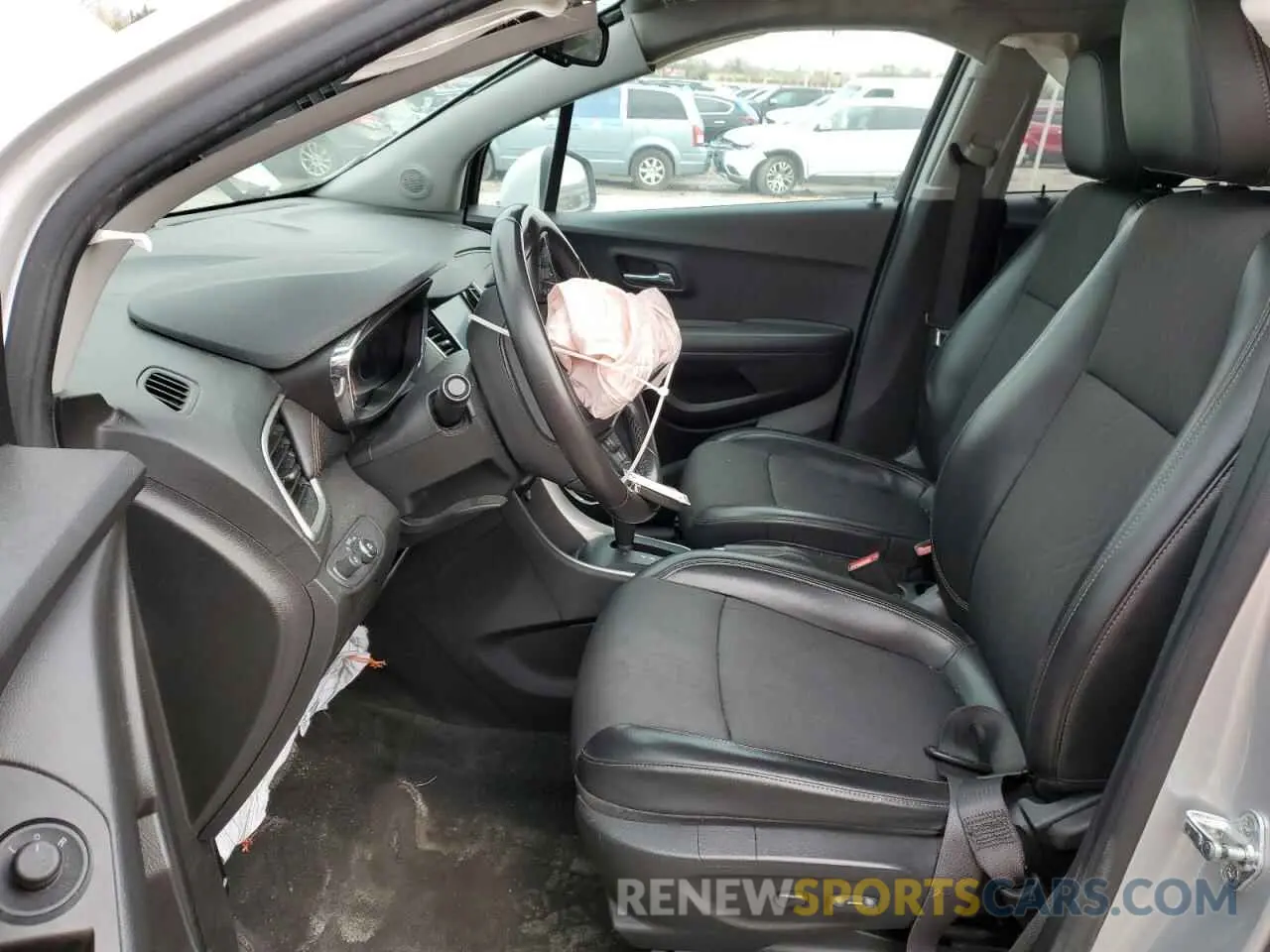 7 Фотография поврежденного автомобиля KL7CJLSB7LB009780 CHEVROLET TRAX 2020