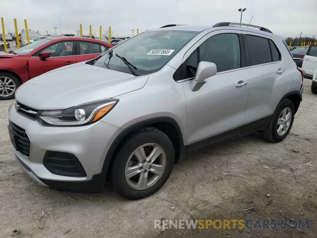 1 Photograph of a damaged car KL7CJLSB7LB029110 CHEVROLET TRAX 2020