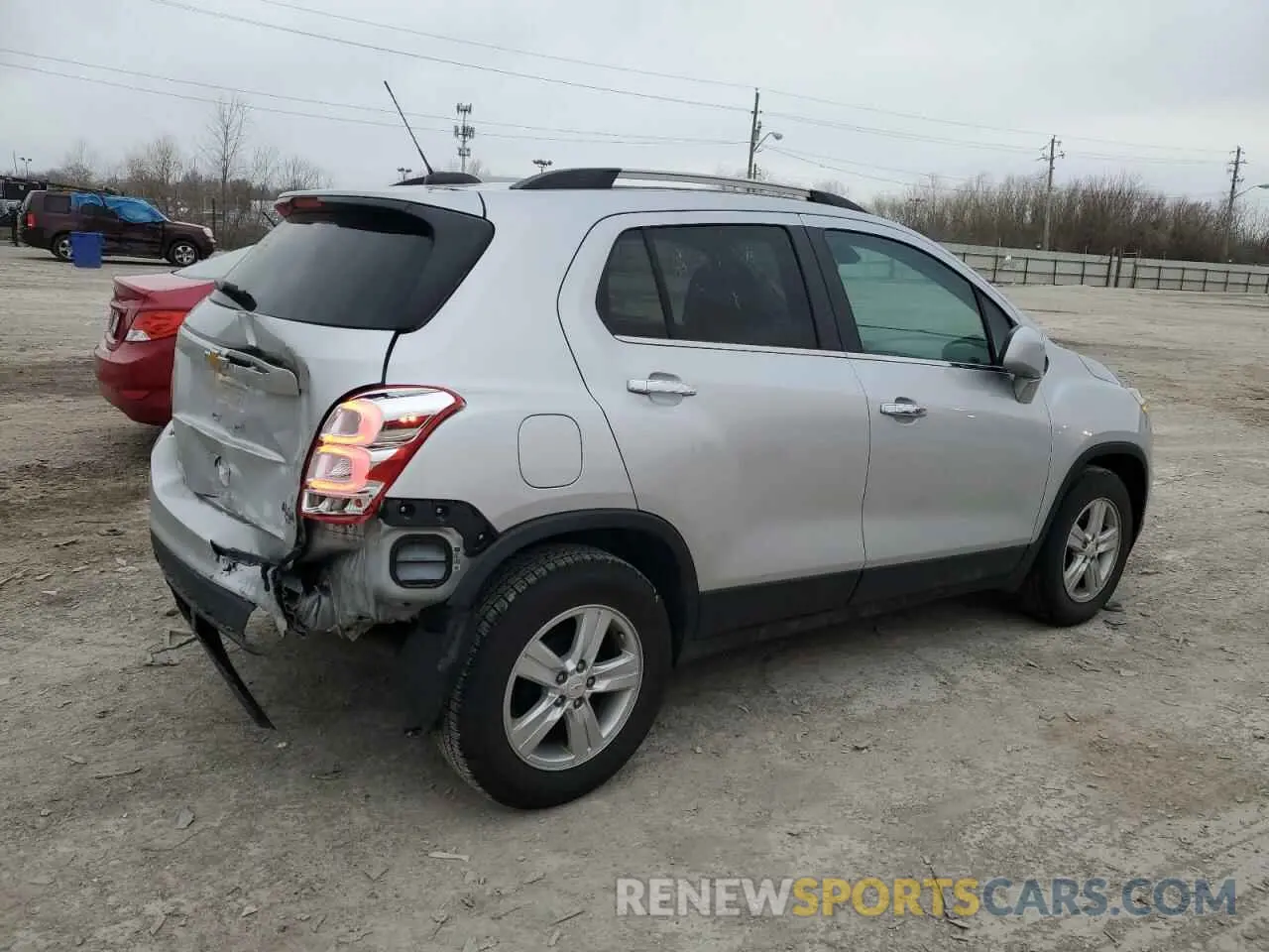 3 Photograph of a damaged car KL7CJLSB7LB029110 CHEVROLET TRAX 2020