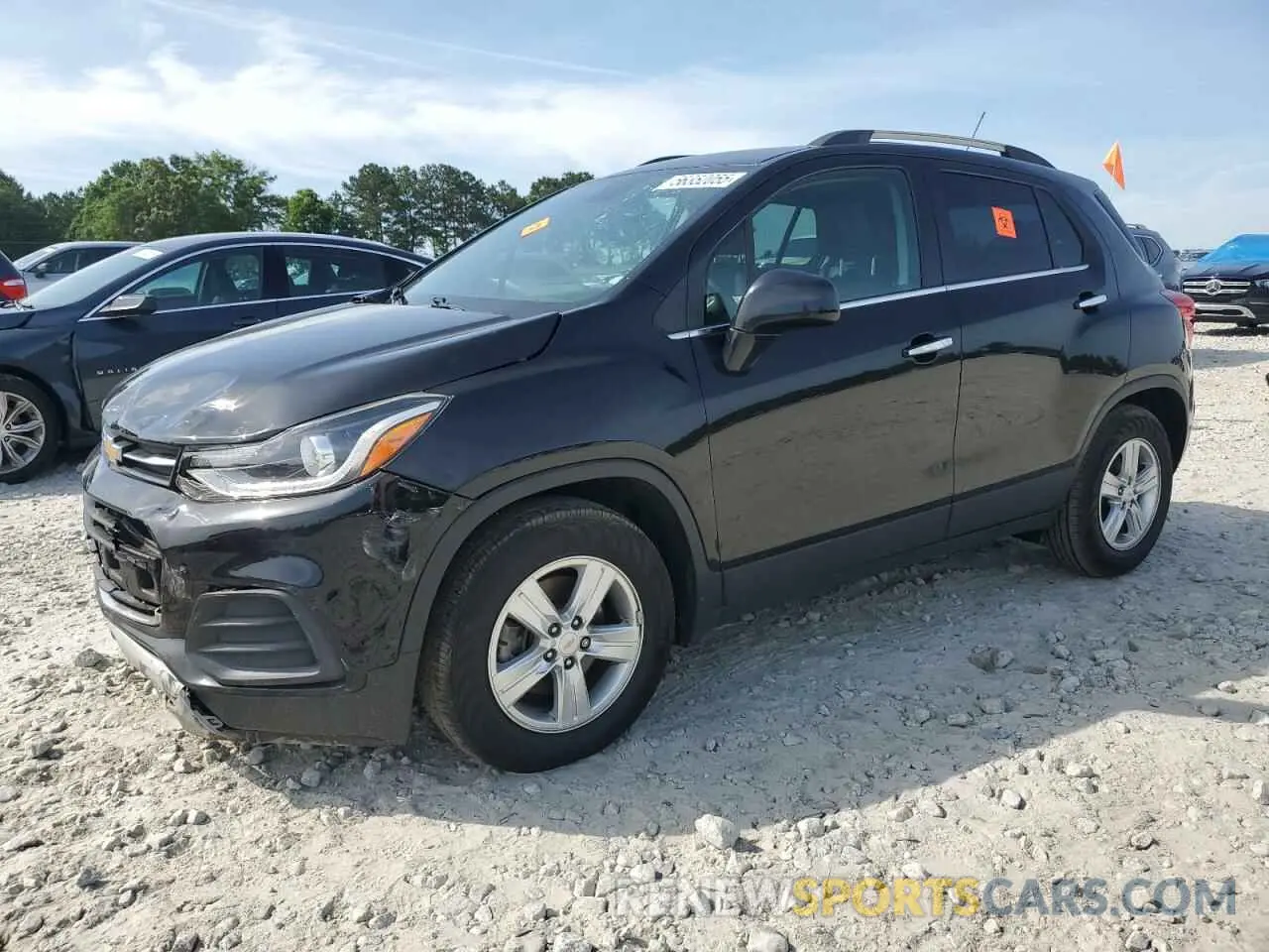 1 Photograph of a damaged car KL7CJLSB7LB057733 CHEVROLET TRAX 2020