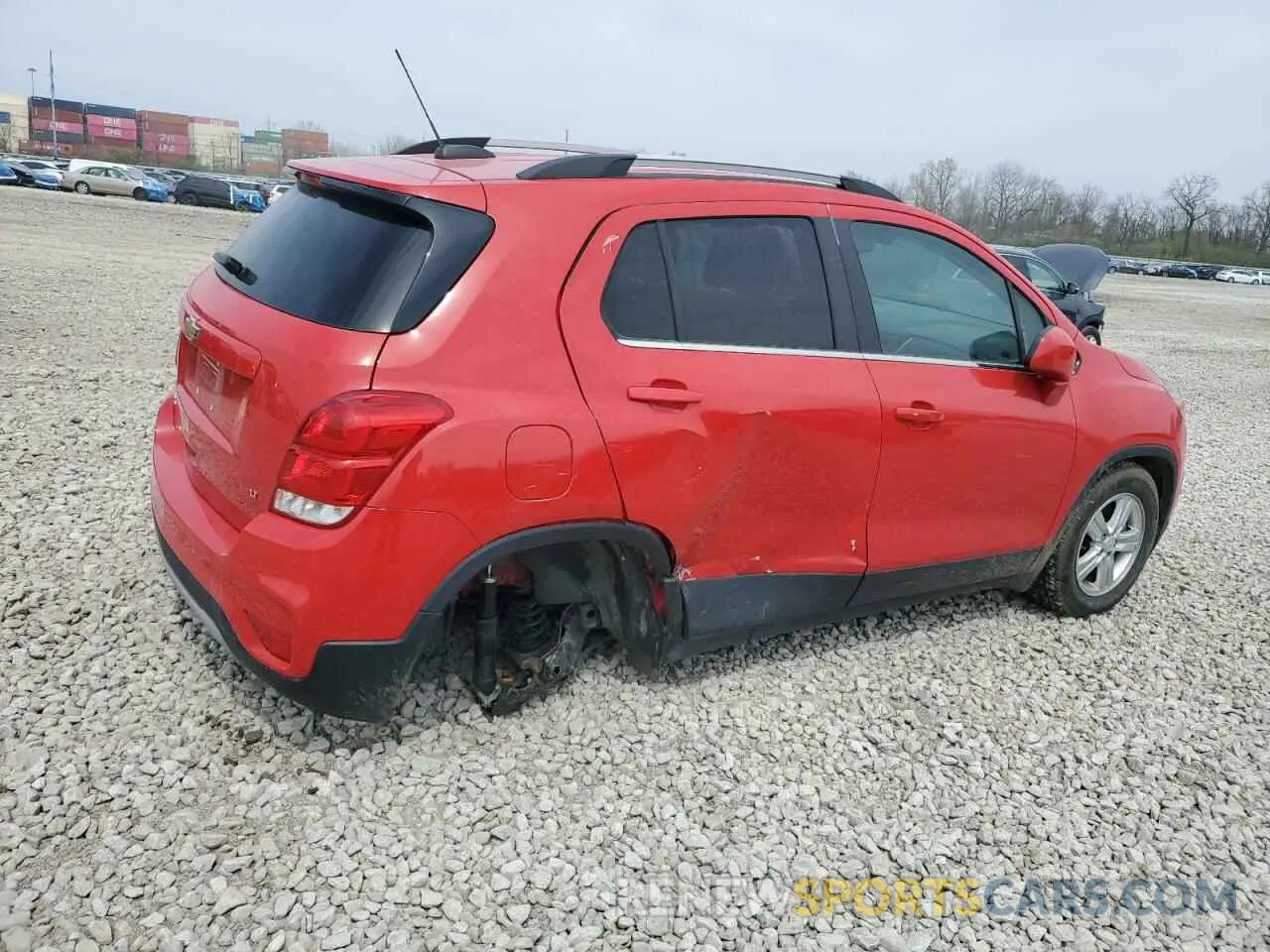 3 Фотография поврежденного автомобиля KL7CJLSB7LB338818 CHEVROLET TRAX 2020