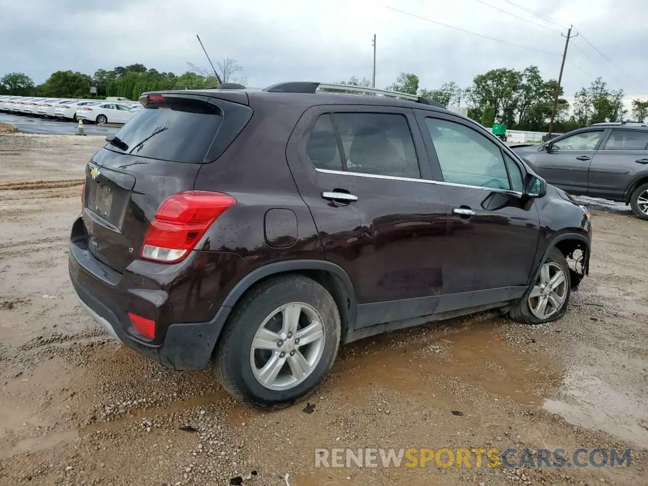 3 Photograph of a damaged car KL7CJLSB7LB342514 CHEVROLET TRAX 2020