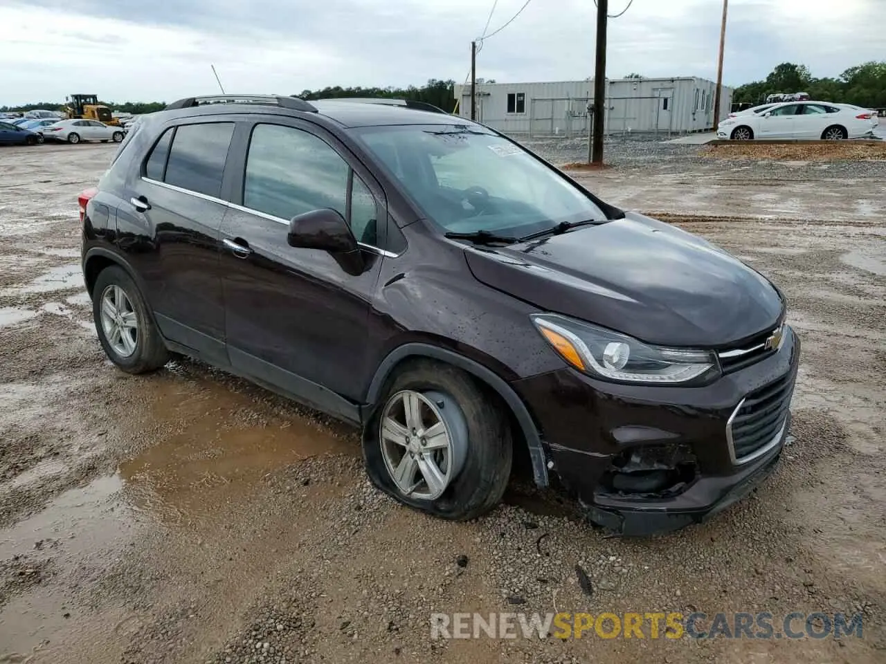 4 Photograph of a damaged car KL7CJLSB7LB342514 CHEVROLET TRAX 2020