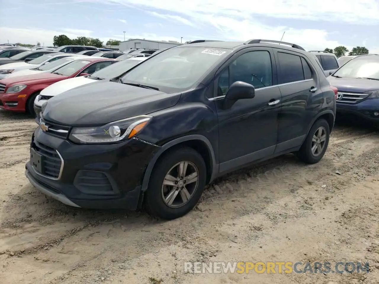 1 Photograph of a damaged car KL7CJLSB8LB009903 CHEVROLET TRAX 2020