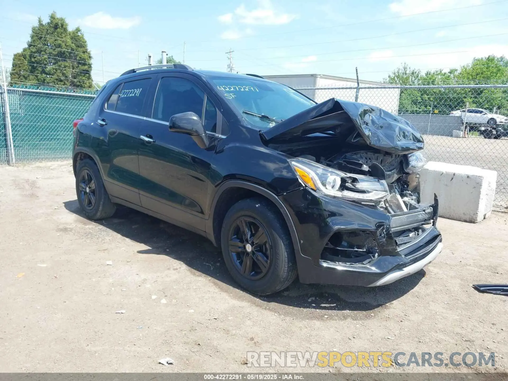 1 Фотография поврежденного автомобиля KL7CJLSB9LB013376 CHEVROLET TRAX 2020