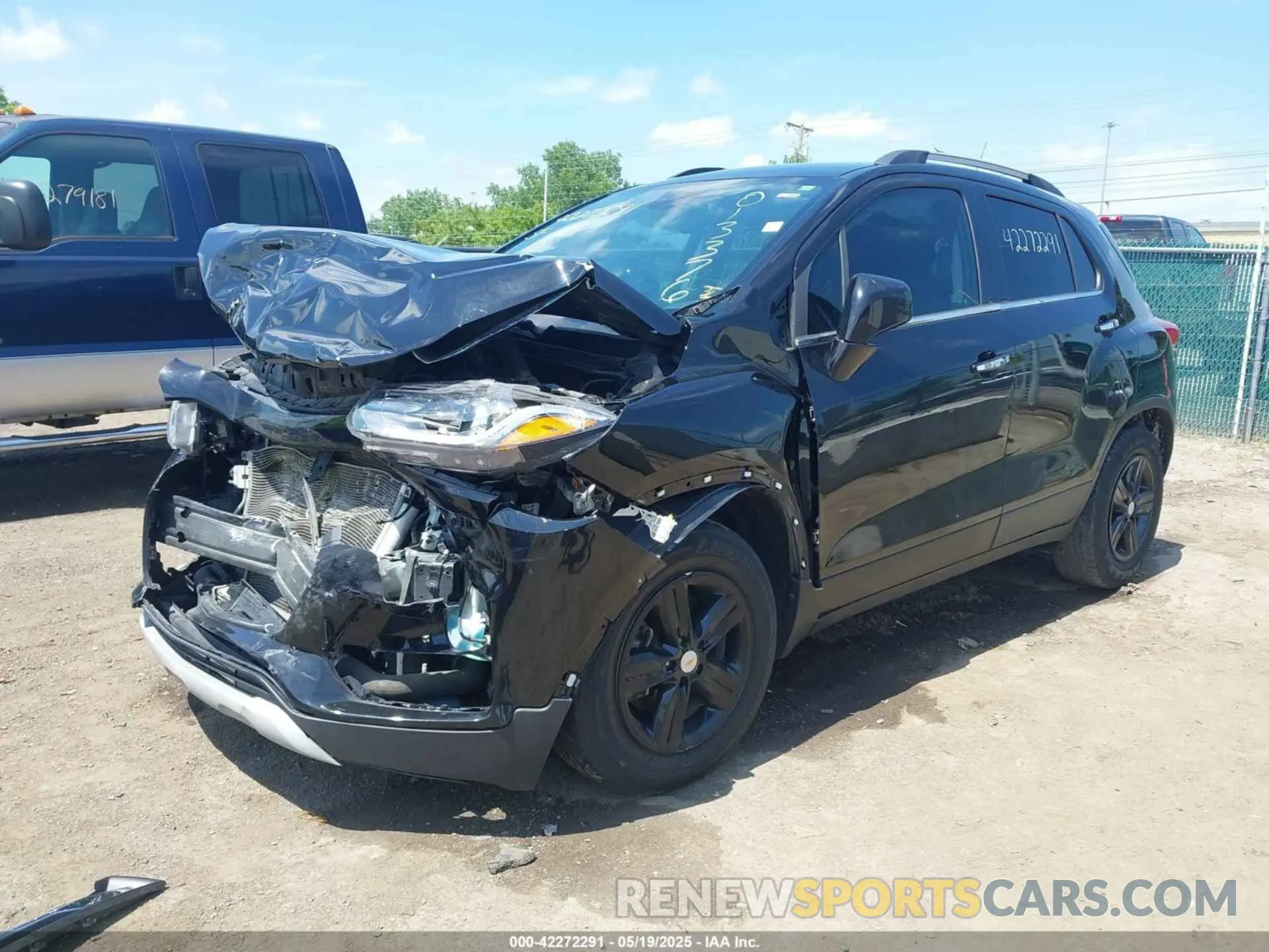 2 Фотография поврежденного автомобиля KL7CJLSB9LB013376 CHEVROLET TRAX 2020