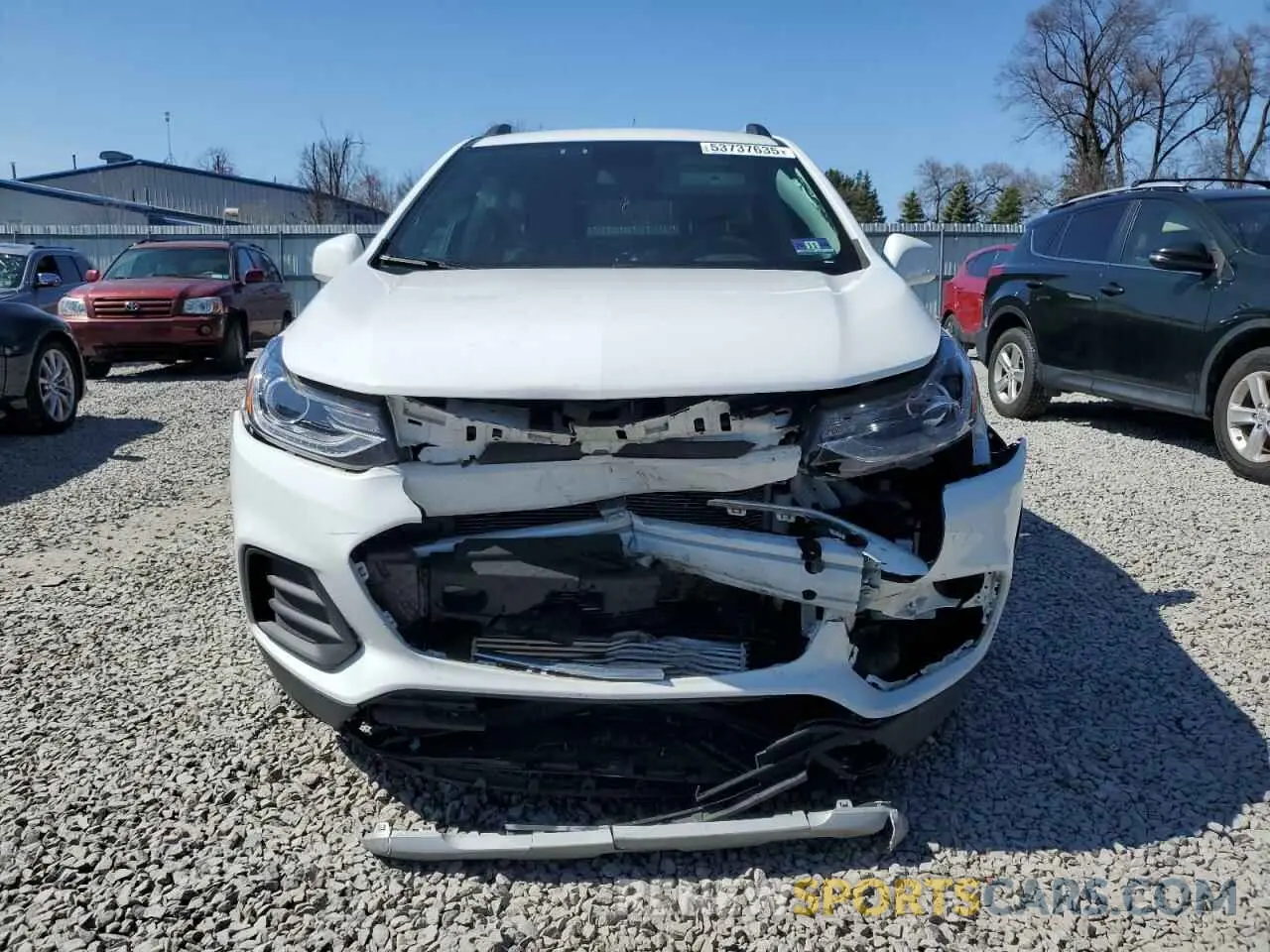5 Фотография поврежденного автомобиля KL7CJLSBXLB016691 CHEVROLET TRAX 2020