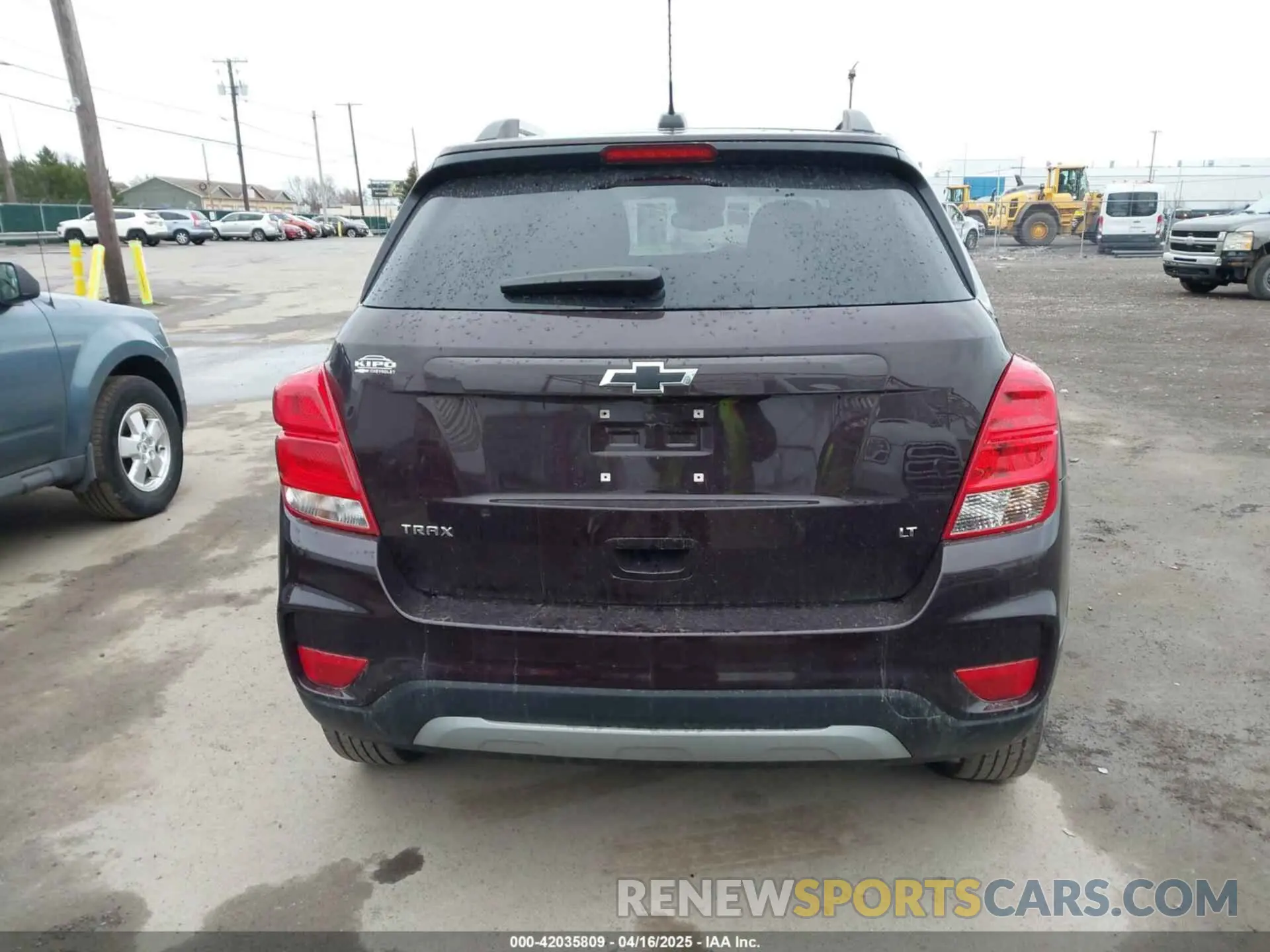 16 Photograph of a damaged car KL7CJLSBXLB346928 CHEVROLET TRAX 2020