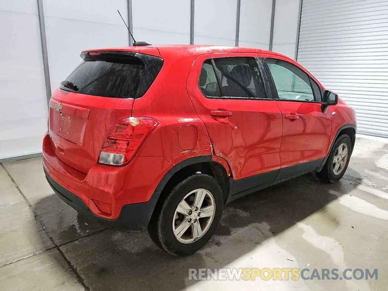 3 Photograph of a damaged car KL7CJNSB8LB331047 CHEVROLET TRAX 2020
