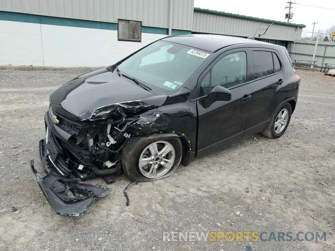 1 Photograph of a damaged car KL7CJNSBXLB091726 CHEVROLET TRAX 2020