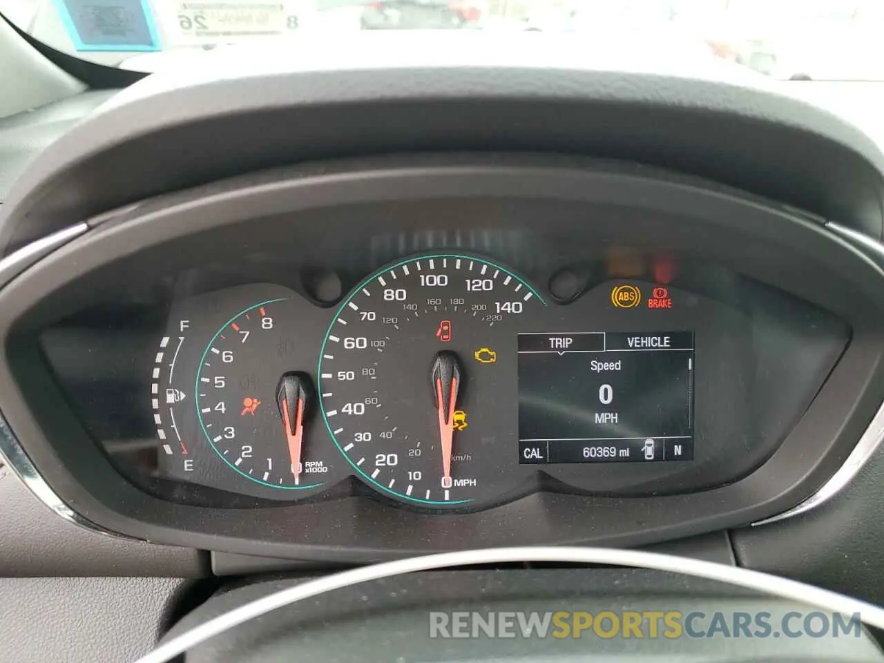 9 Photograph of a damaged car KL7CJNSBXLB091726 CHEVROLET TRAX 2020