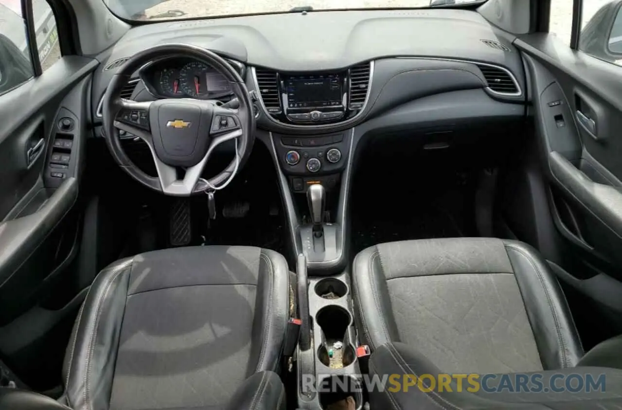 8 Photograph of a damaged car KL7CJPSB2LB010195 CHEVROLET TRAX 2020