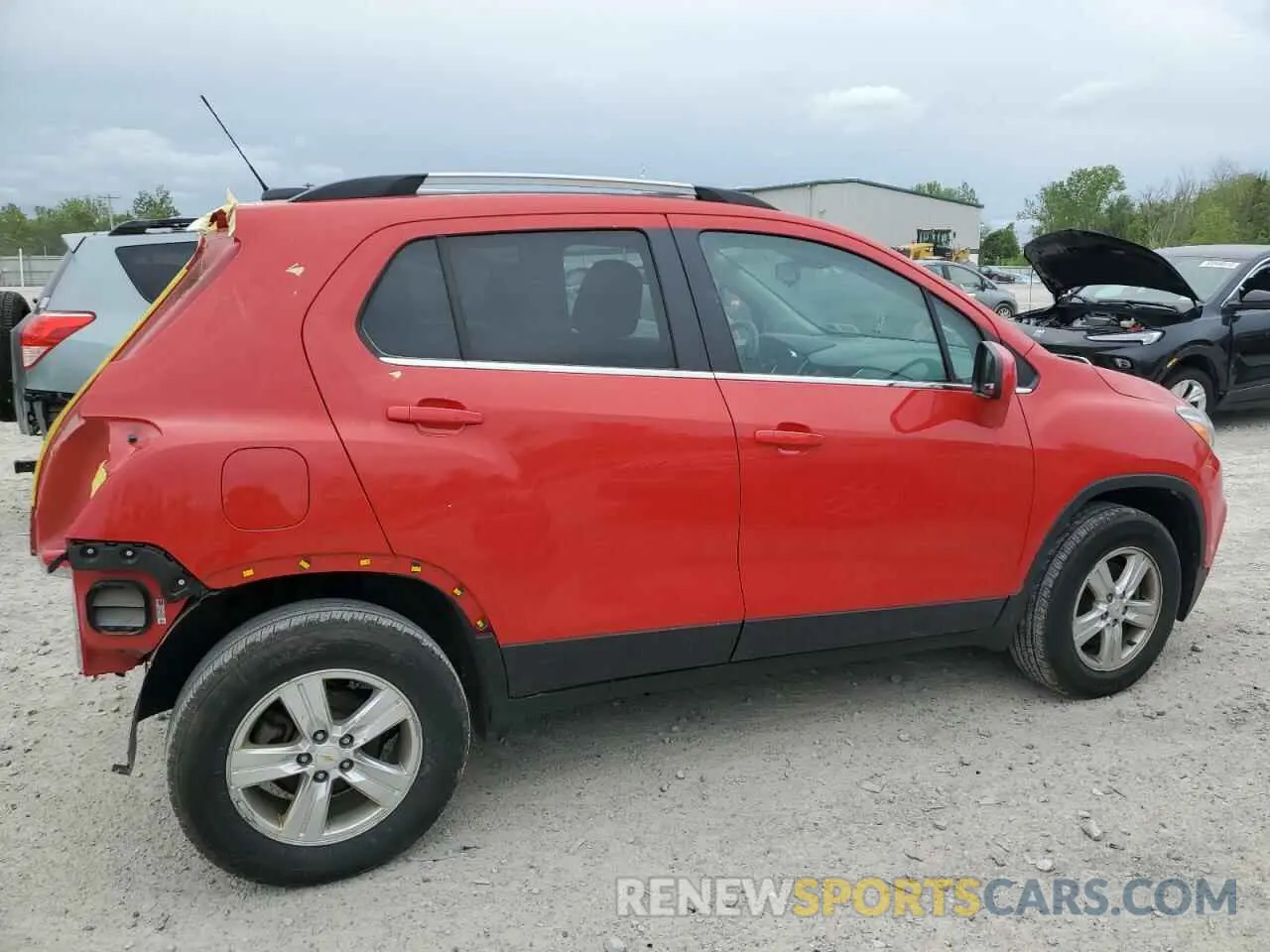3 Photograph of a damaged car KL7CJPSB3LB330755 CHEVROLET TRAX 2020