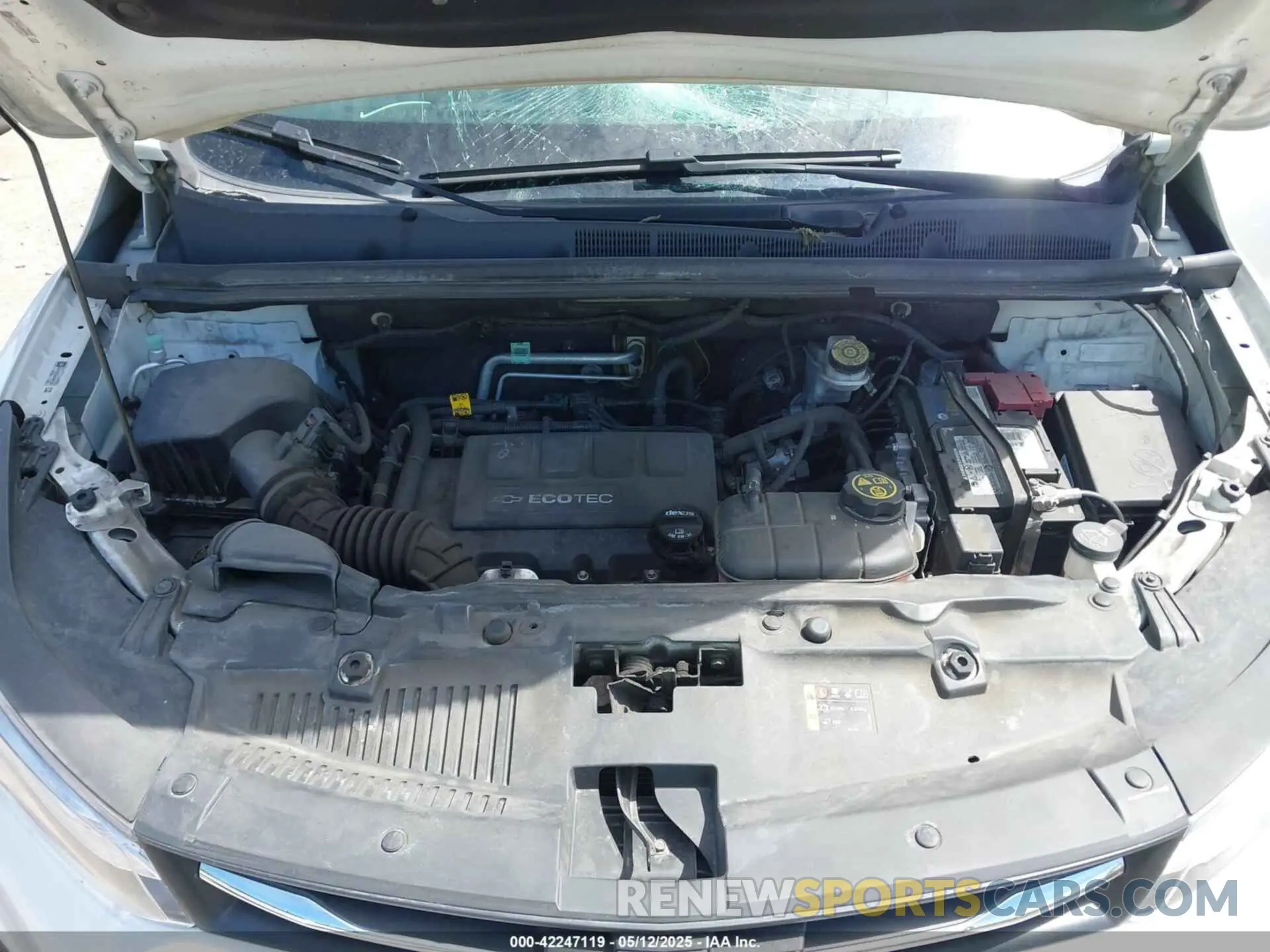 10 Photograph of a damaged car KL7CJPSB5LB002799 CHEVROLET TRAX 2020