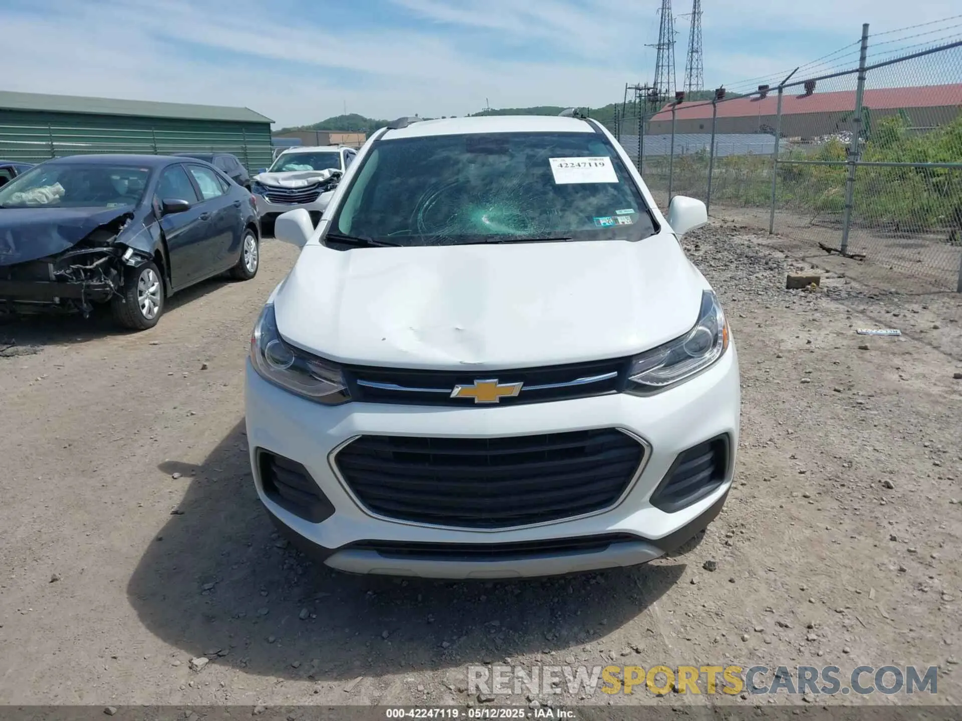 12 Photograph of a damaged car KL7CJPSB5LB002799 CHEVROLET TRAX 2020