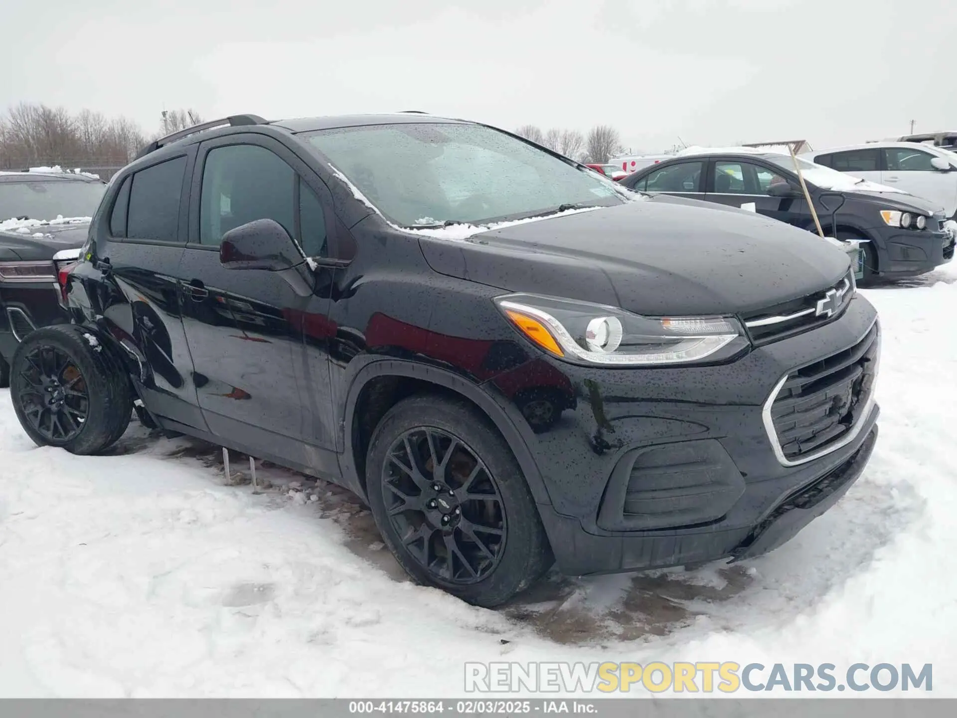 1 Photograph of a damaged car KL7CJPSB6LB348683 CHEVROLET TRAX 2020