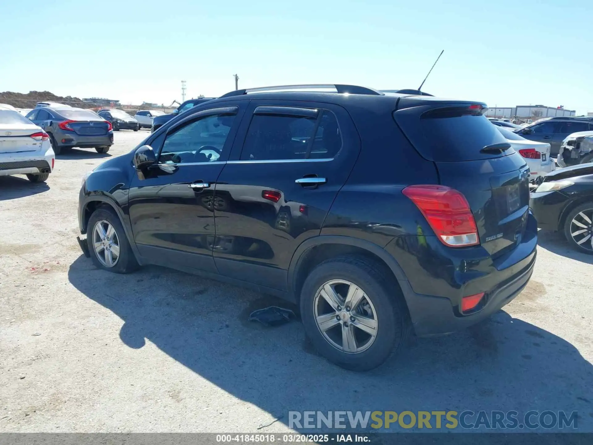 3 Photograph of a damaged car KL7CJPSB8LB038616 CHEVROLET TRAX 2020