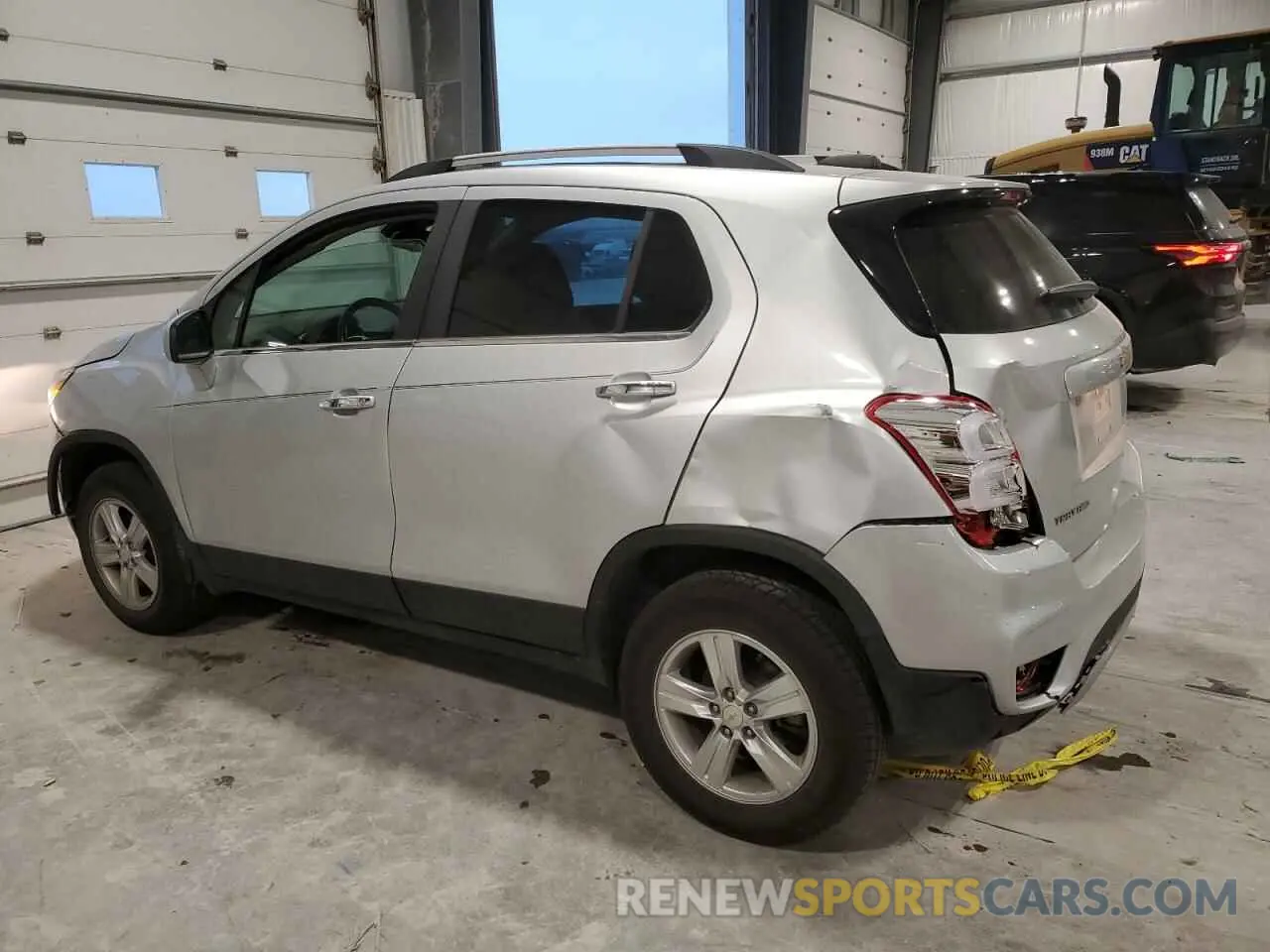 2 Photograph of a damaged car KL7CJPSB9LB008864 CHEVROLET TRAX 2020