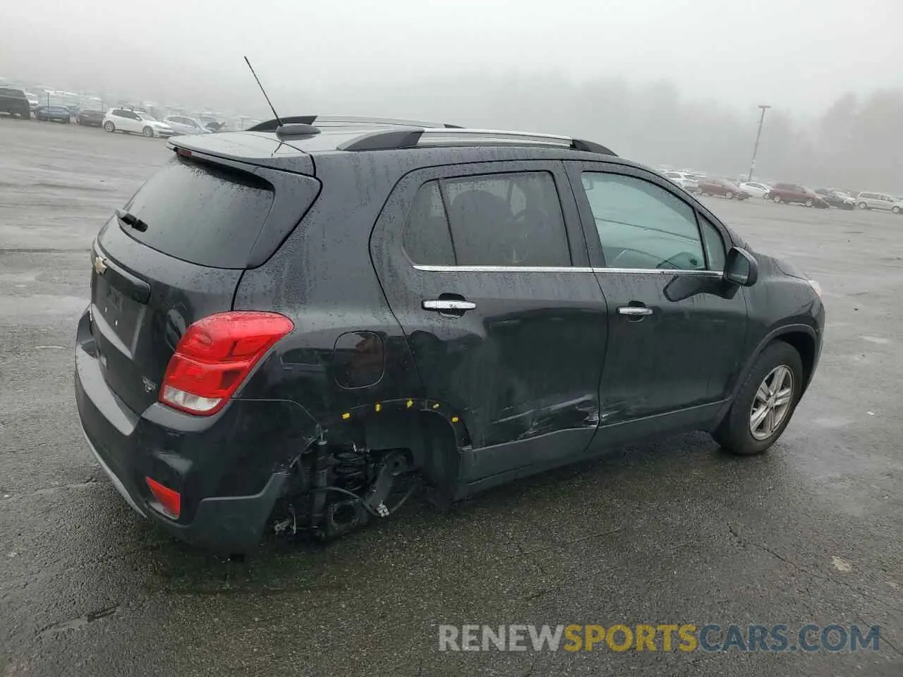 3 Фотография поврежденного автомобиля KL7CJPSB9LB061838 CHEVROLET TRAX 2020