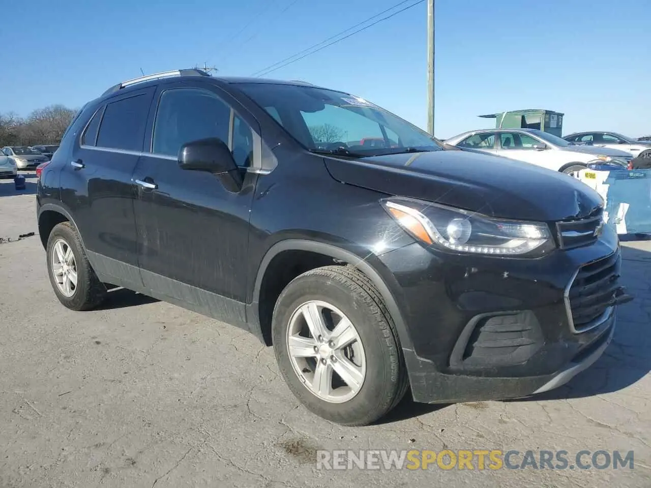 4 Фотография поврежденного автомобиля KL7CJPSB9LB088926 CHEVROLET TRAX 2020