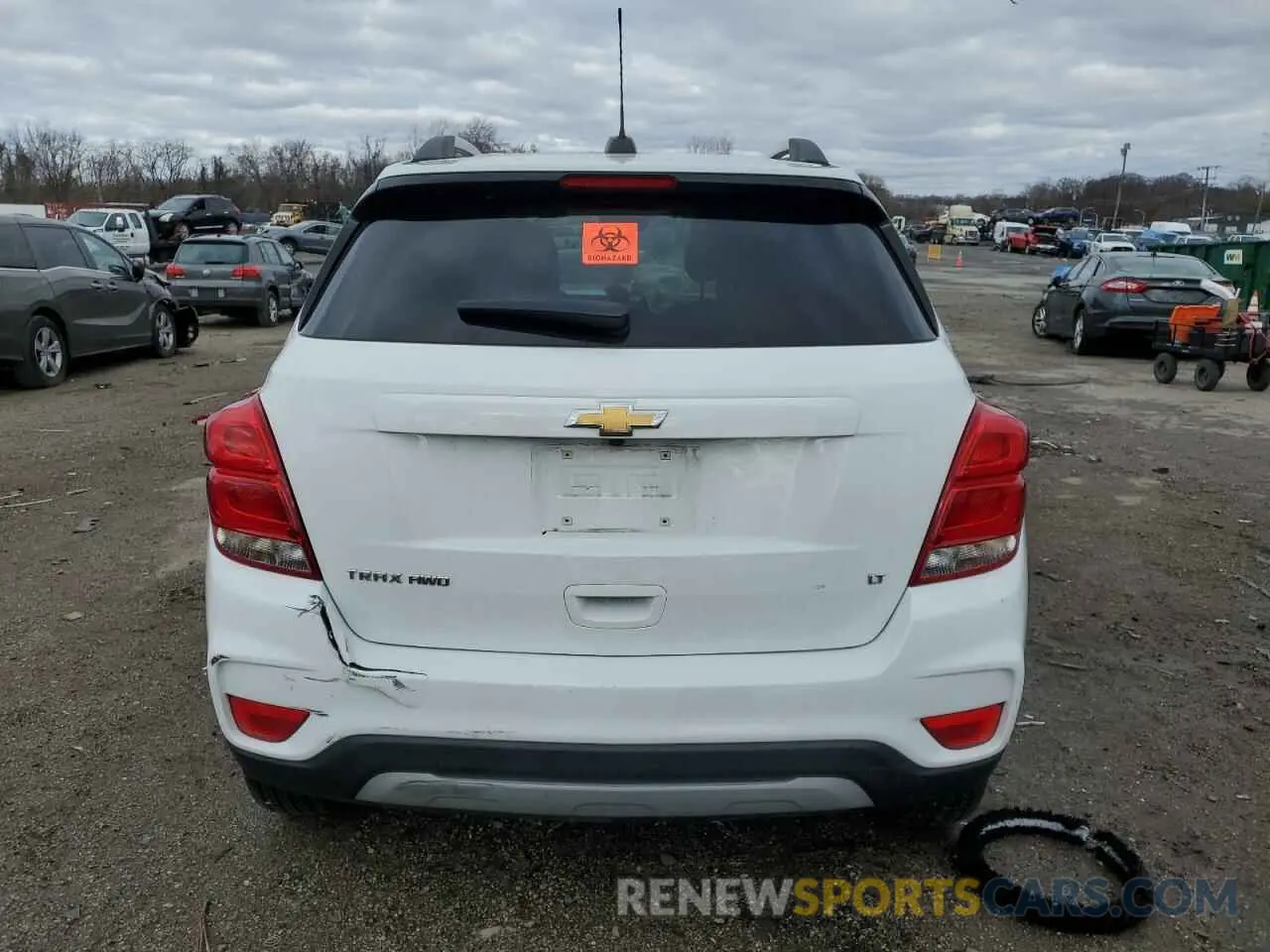 6 Фотография поврежденного автомобиля KL7CJPSBXLB001082 CHEVROLET TRAX 2020