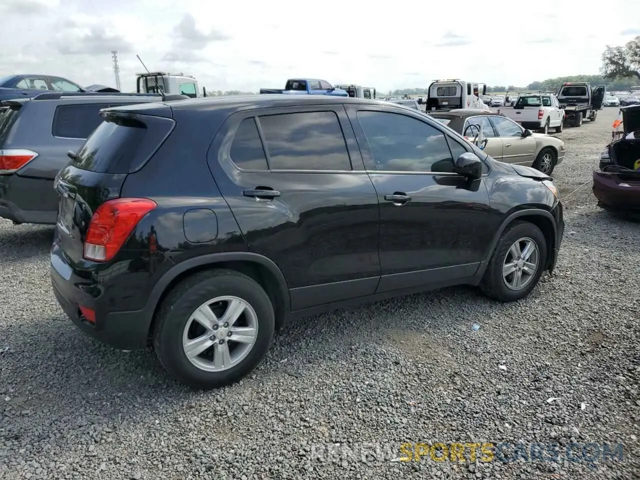 3 Photograph of a damaged car KL7CJKSB0MB319152 CHEVROLET TRAX 2021