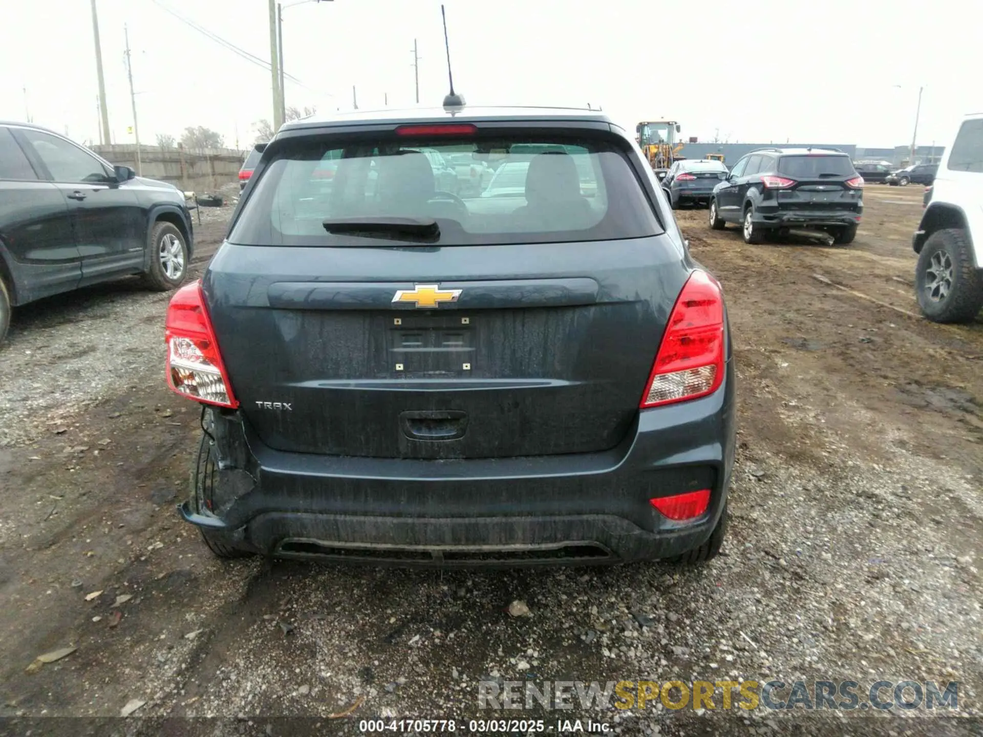 16 Photograph of a damaged car KL7CJKSB0MB322634 CHEVROLET TRAX 2021