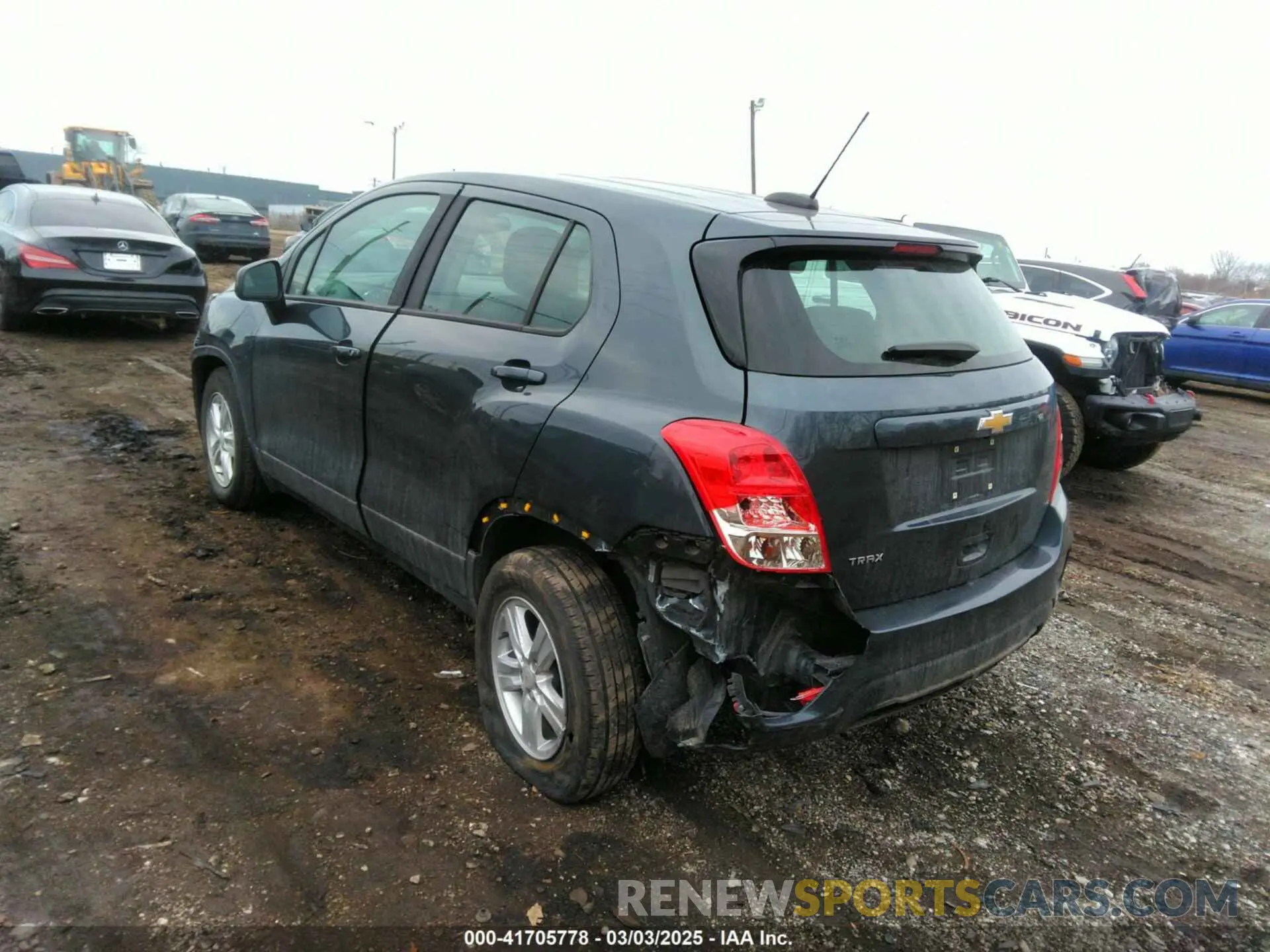3 Photograph of a damaged car KL7CJKSB0MB322634 CHEVROLET TRAX 2021