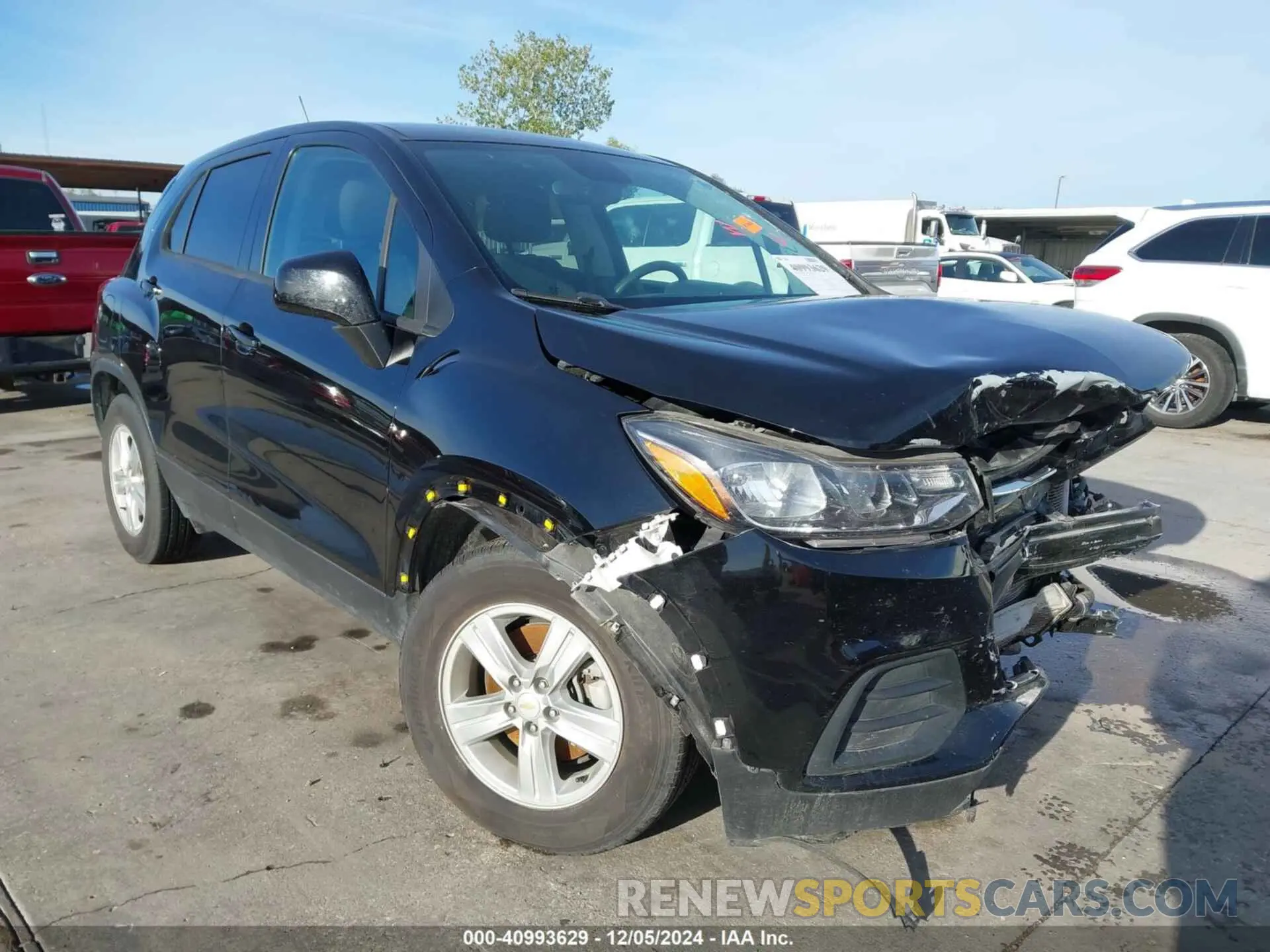 1 Фотография поврежденного автомобиля KL7CJKSB0MB322746 CHEVROLET TRAX 2021