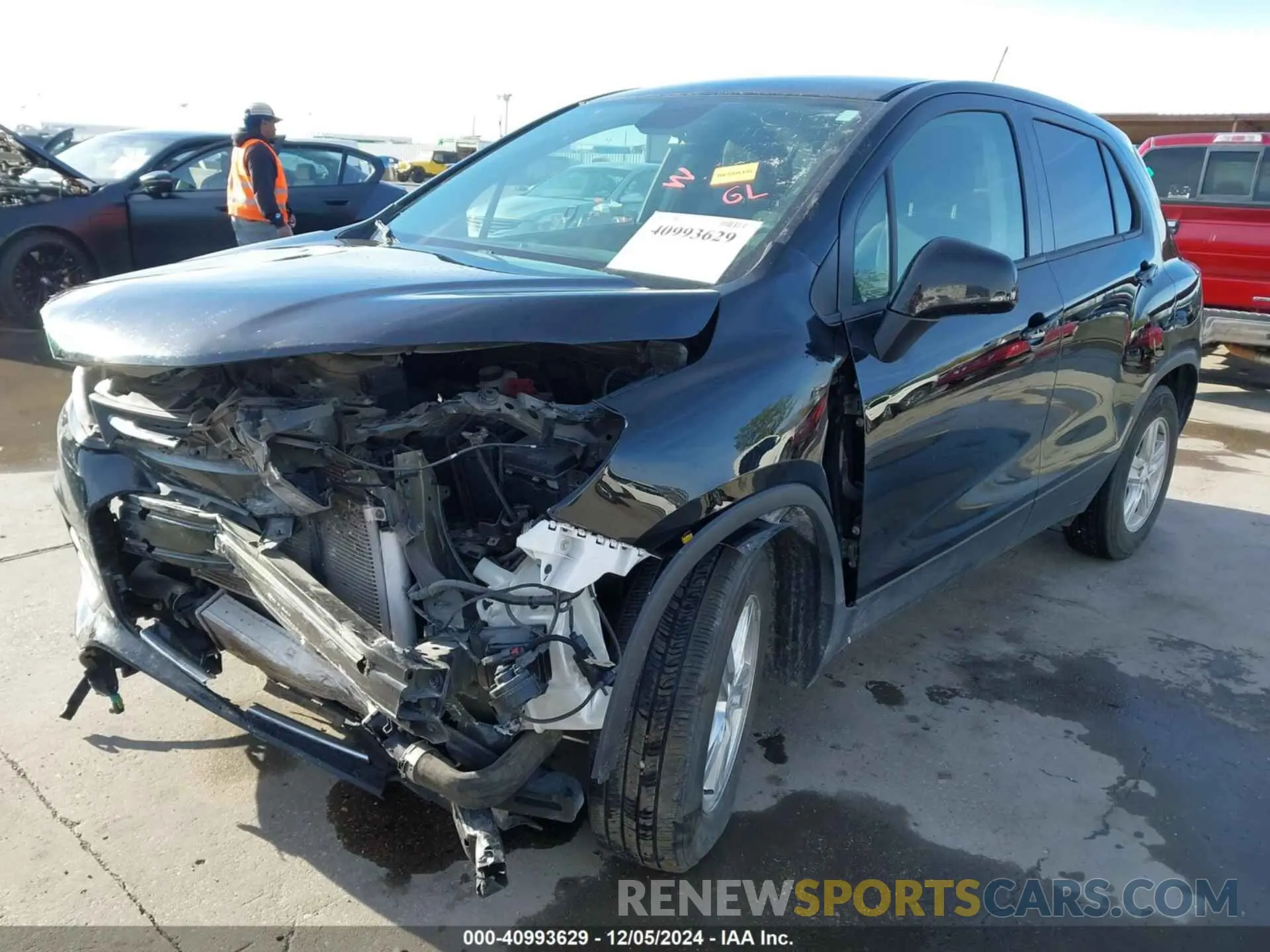 6 Фотография поврежденного автомобиля KL7CJKSB0MB322746 CHEVROLET TRAX 2021