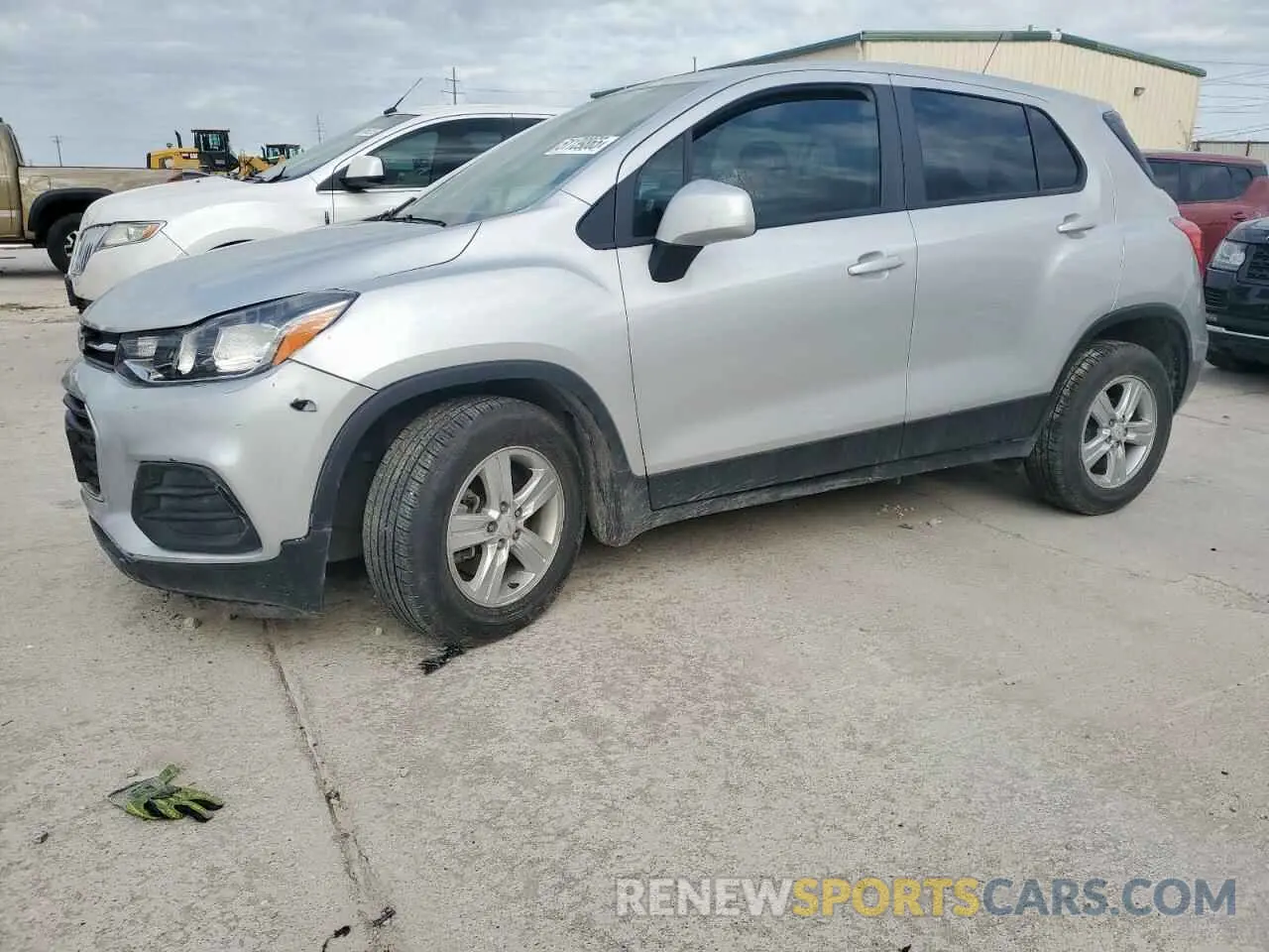 1 Photograph of a damaged car KL7CJKSB0MB327333 CHEVROLET TRAX 2021