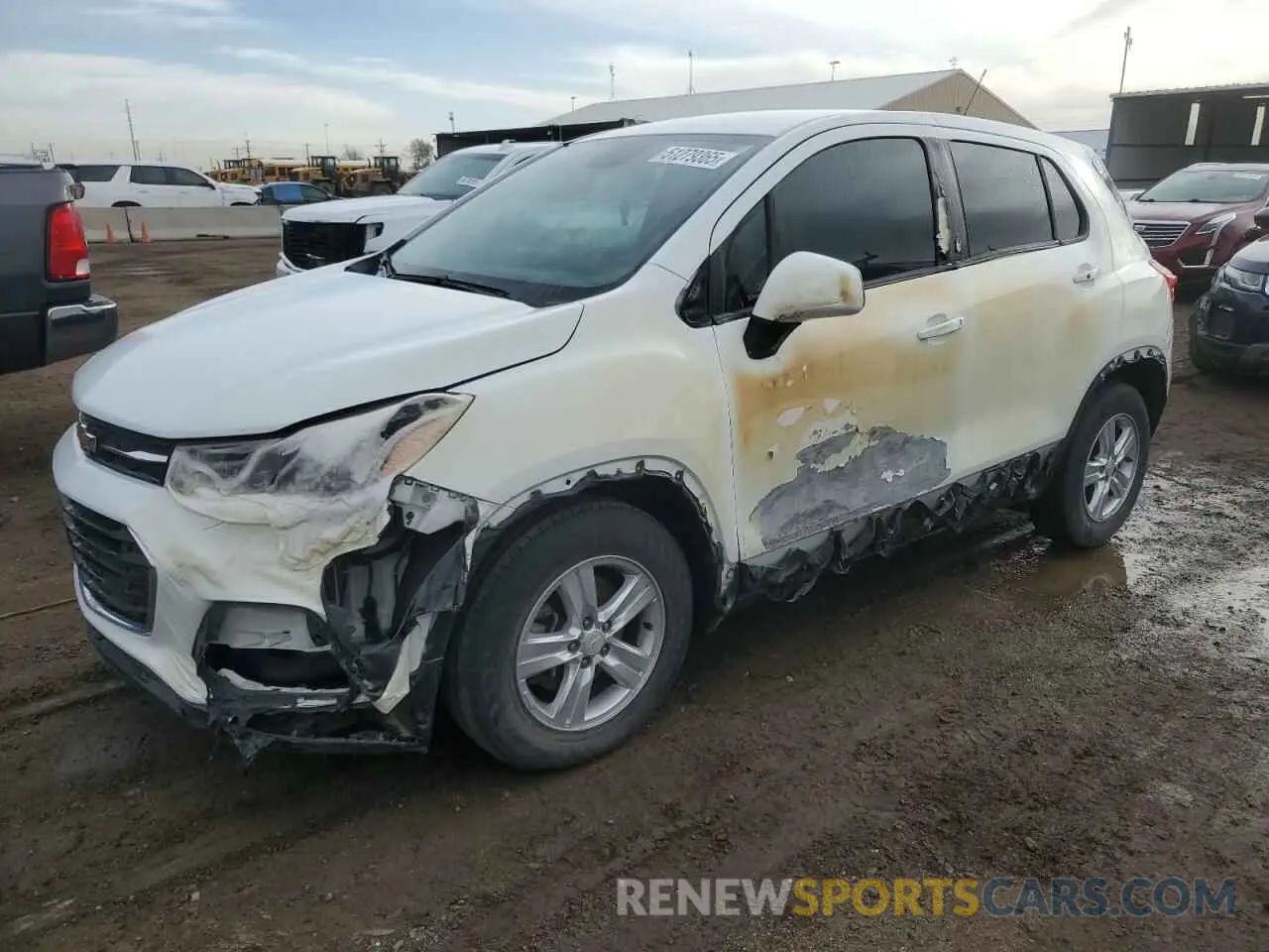 1 Фотография поврежденного автомобиля KL7CJKSB1MB312761 CHEVROLET TRAX 2021