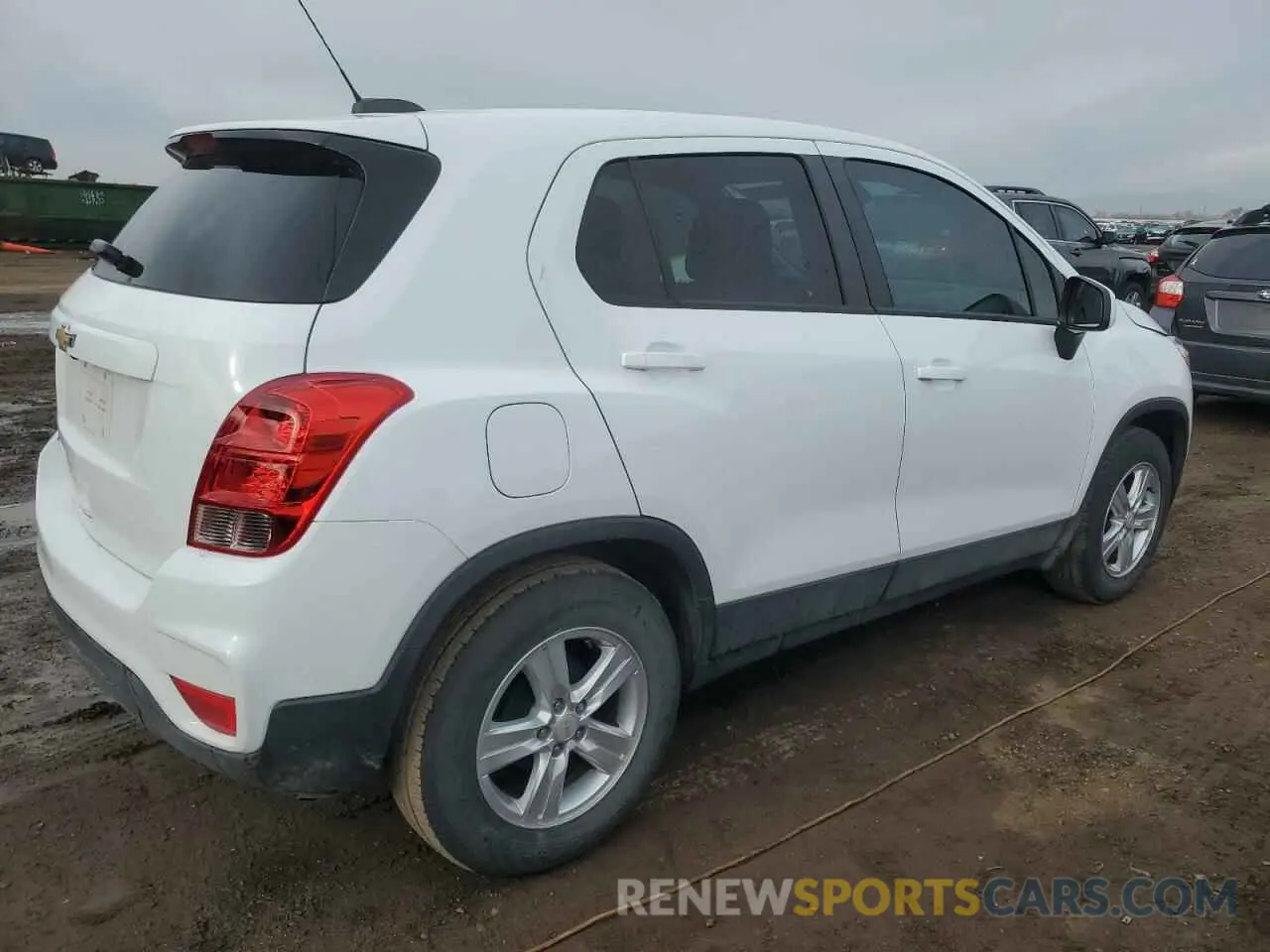 3 Фотография поврежденного автомобиля KL7CJKSB1MB312761 CHEVROLET TRAX 2021