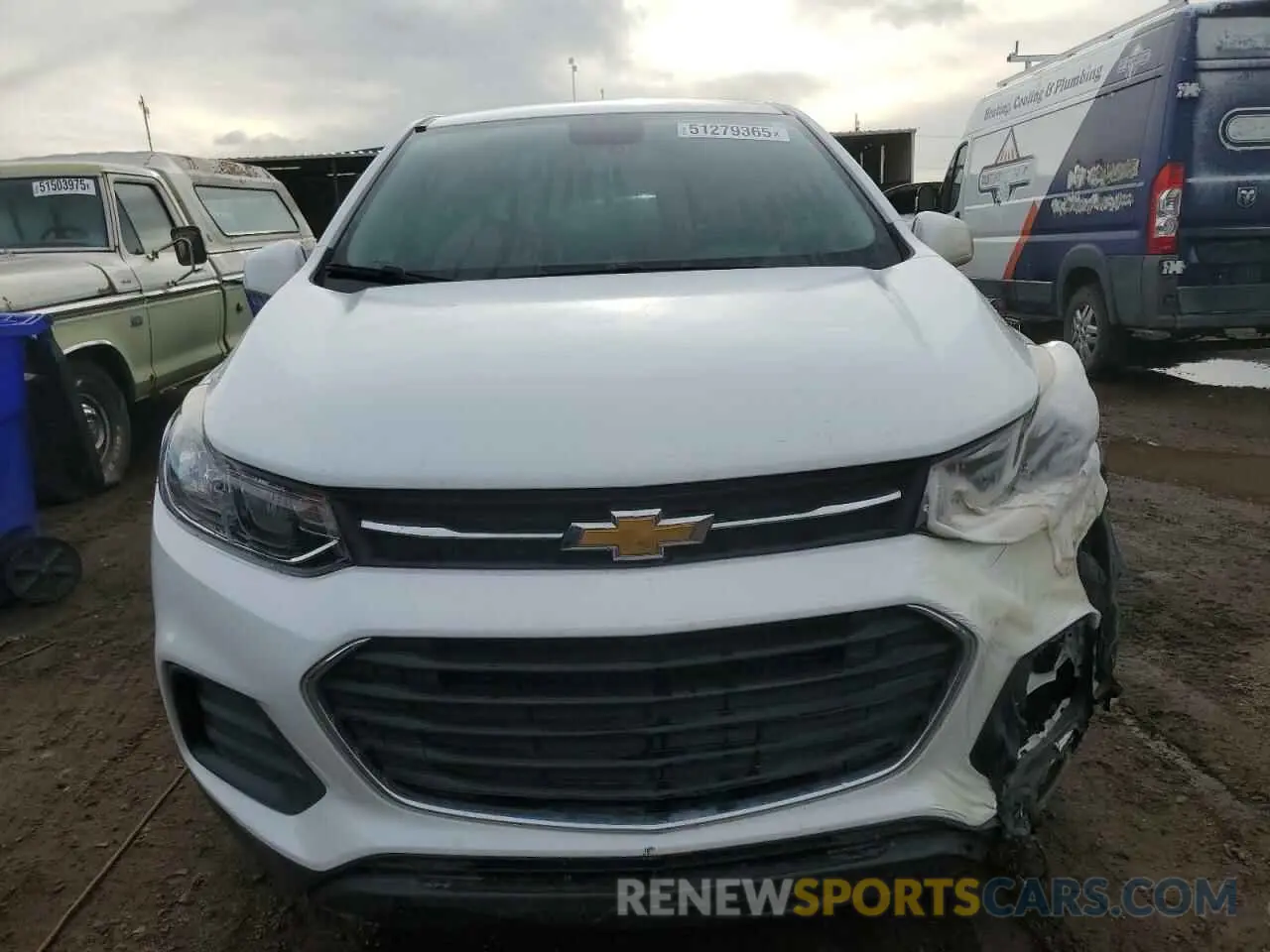 5 Фотография поврежденного автомобиля KL7CJKSB1MB312761 CHEVROLET TRAX 2021